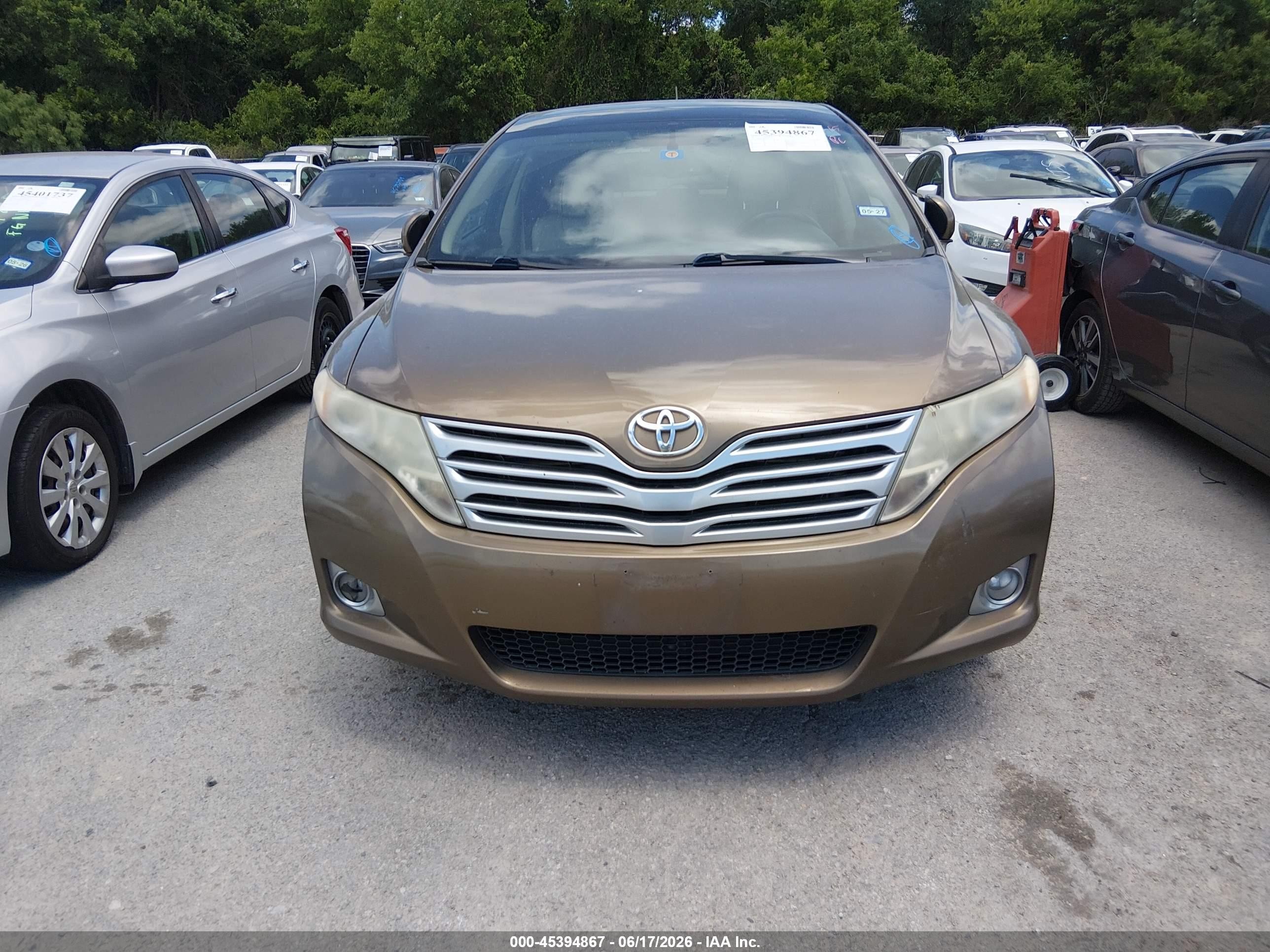 2012 Toyota Venza Limited V6 Gold vin: 4T3ZK3BB4CU052104