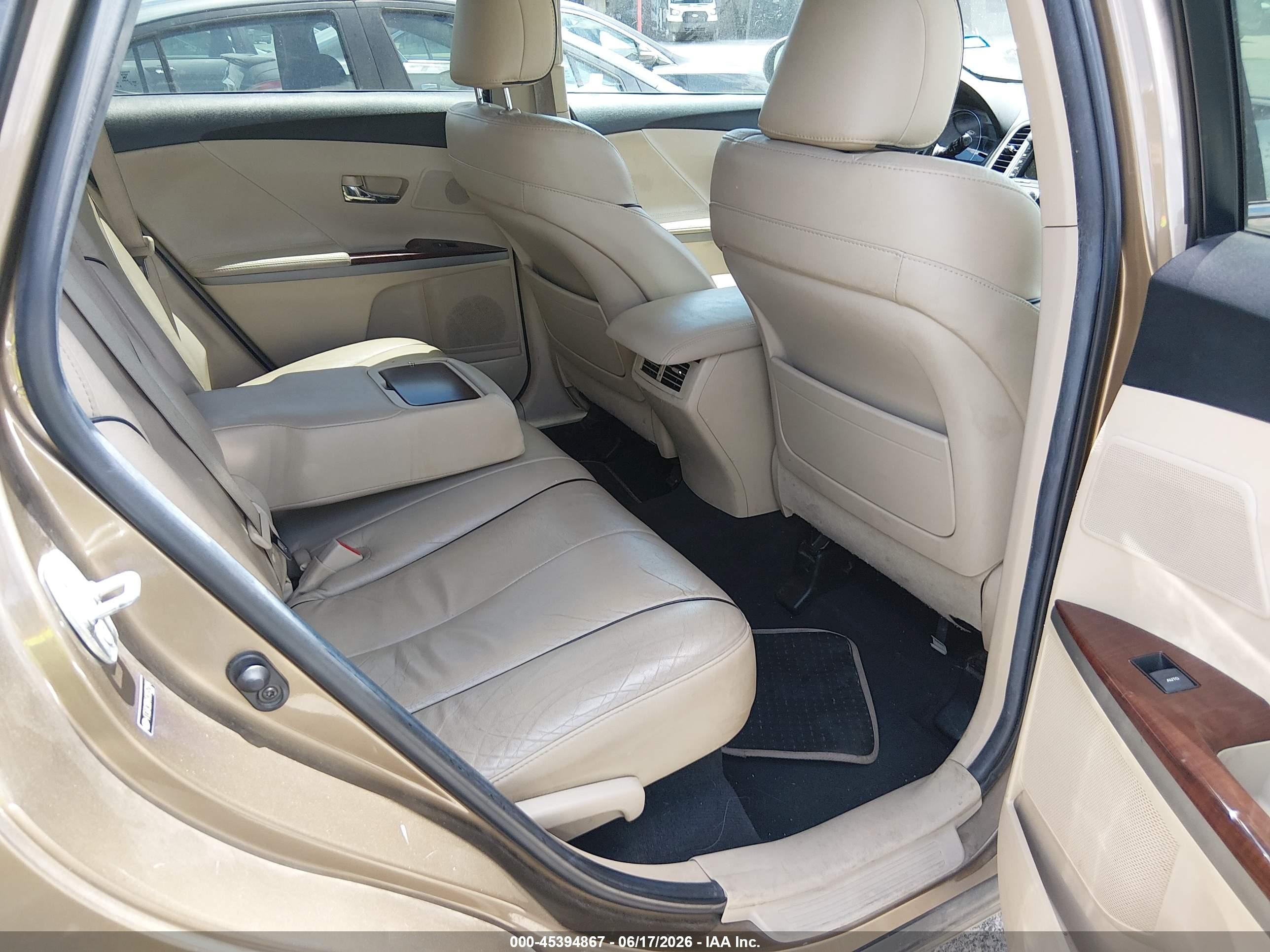 2012 Toyota Venza Limited V6 Gold vin: 4T3ZK3BB4CU052104