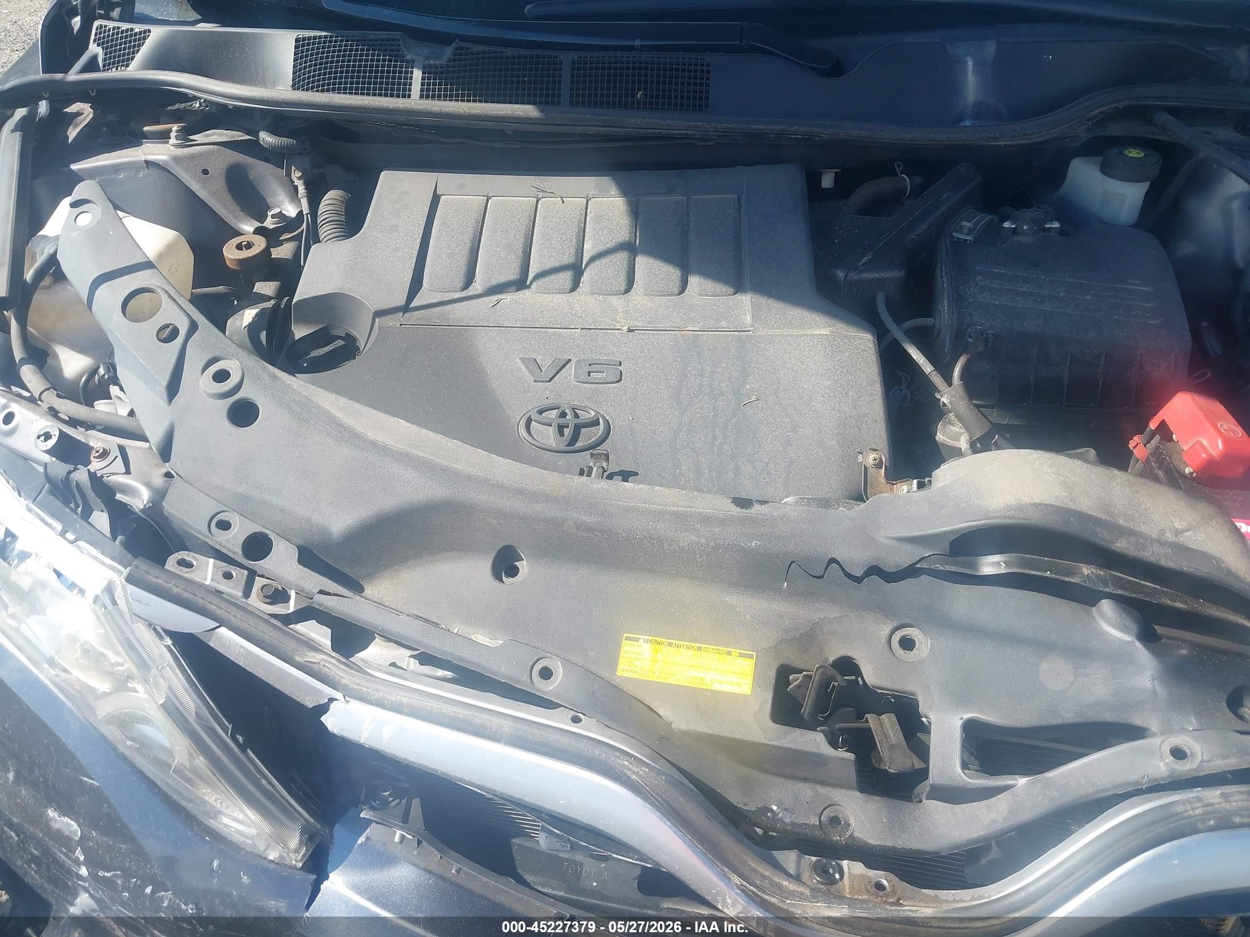 2014 Toyota Venza Xle V6 Серый vin: 4T3ZK3BB4EU066507