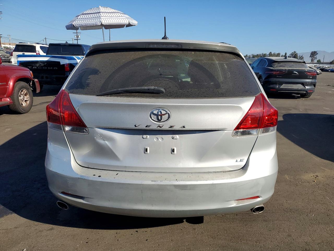 2014 Toyota Venza Le Silver vin: 4T3ZK3BB4EU067236
