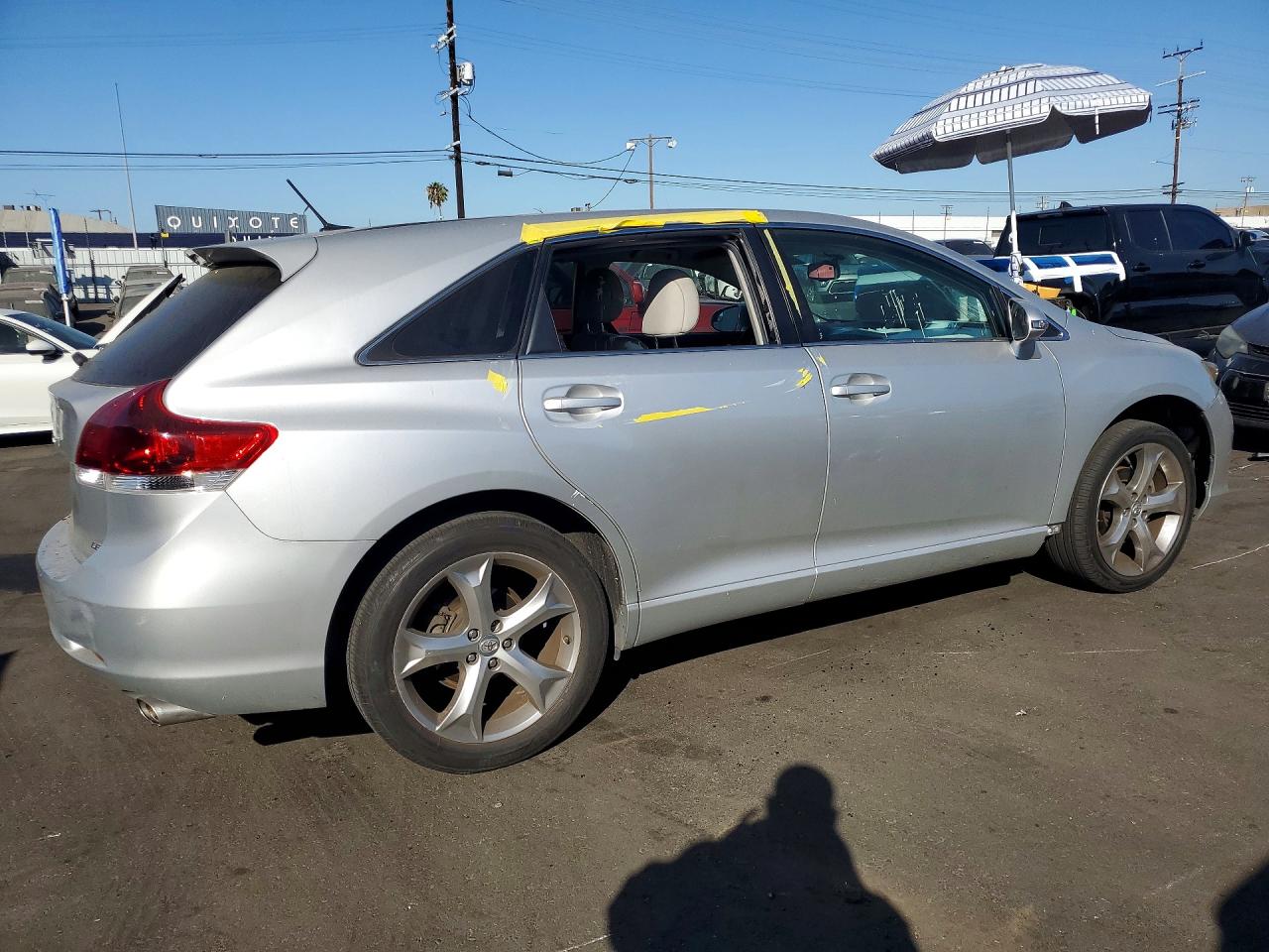 2014 Toyota Venza Le Silver vin: 4T3ZK3BB4EU067236