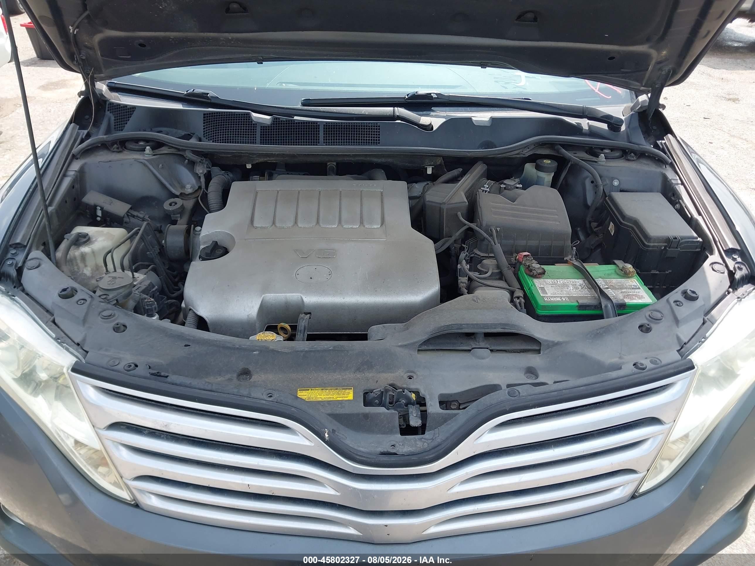 2010 Toyota Venza Base V6 Gray vin: 4T3ZK3BB5AU022154