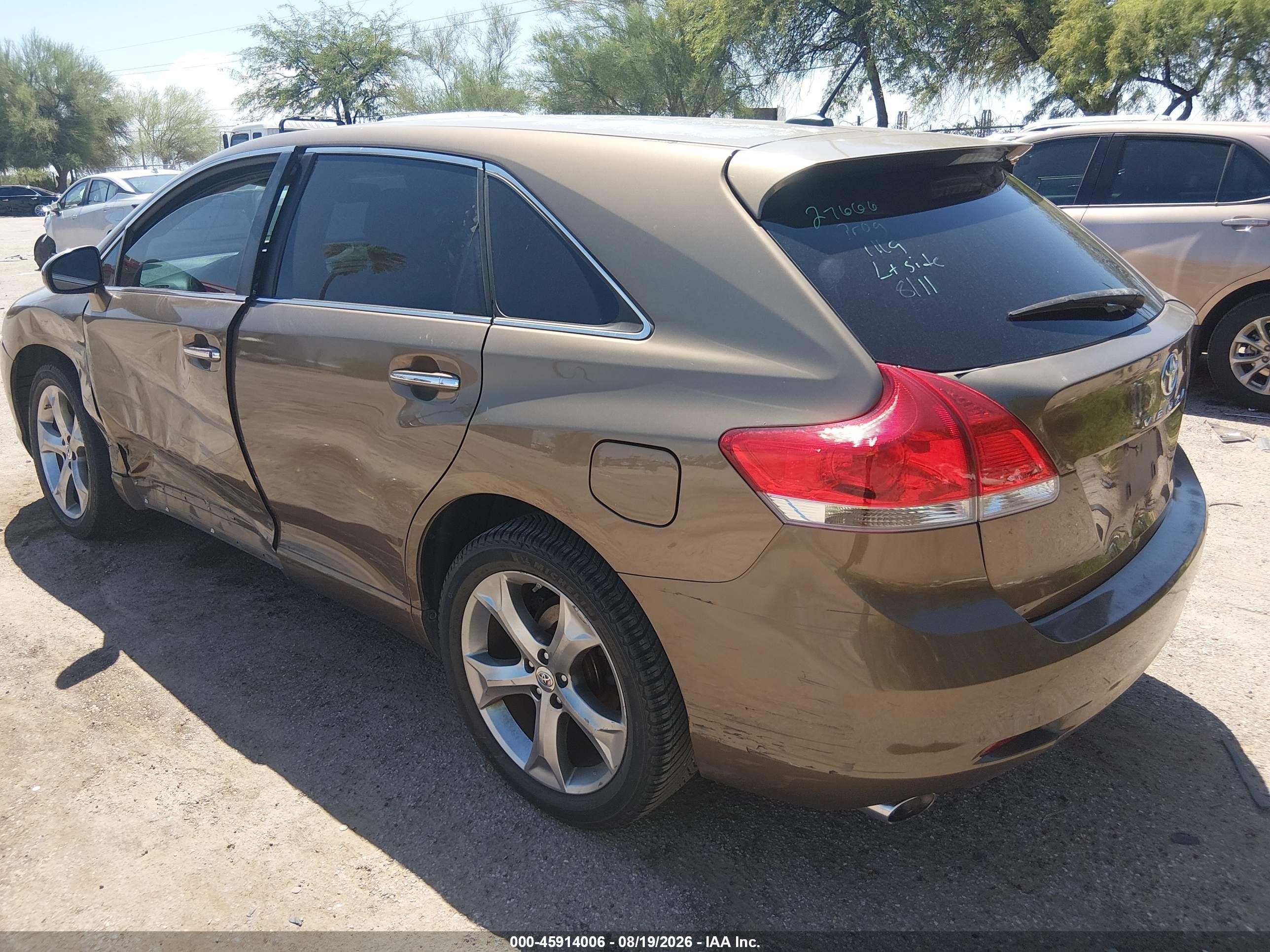 2010 Toyota Venza Base V6 Brown vin: 4T3ZK3BB5AU027435
