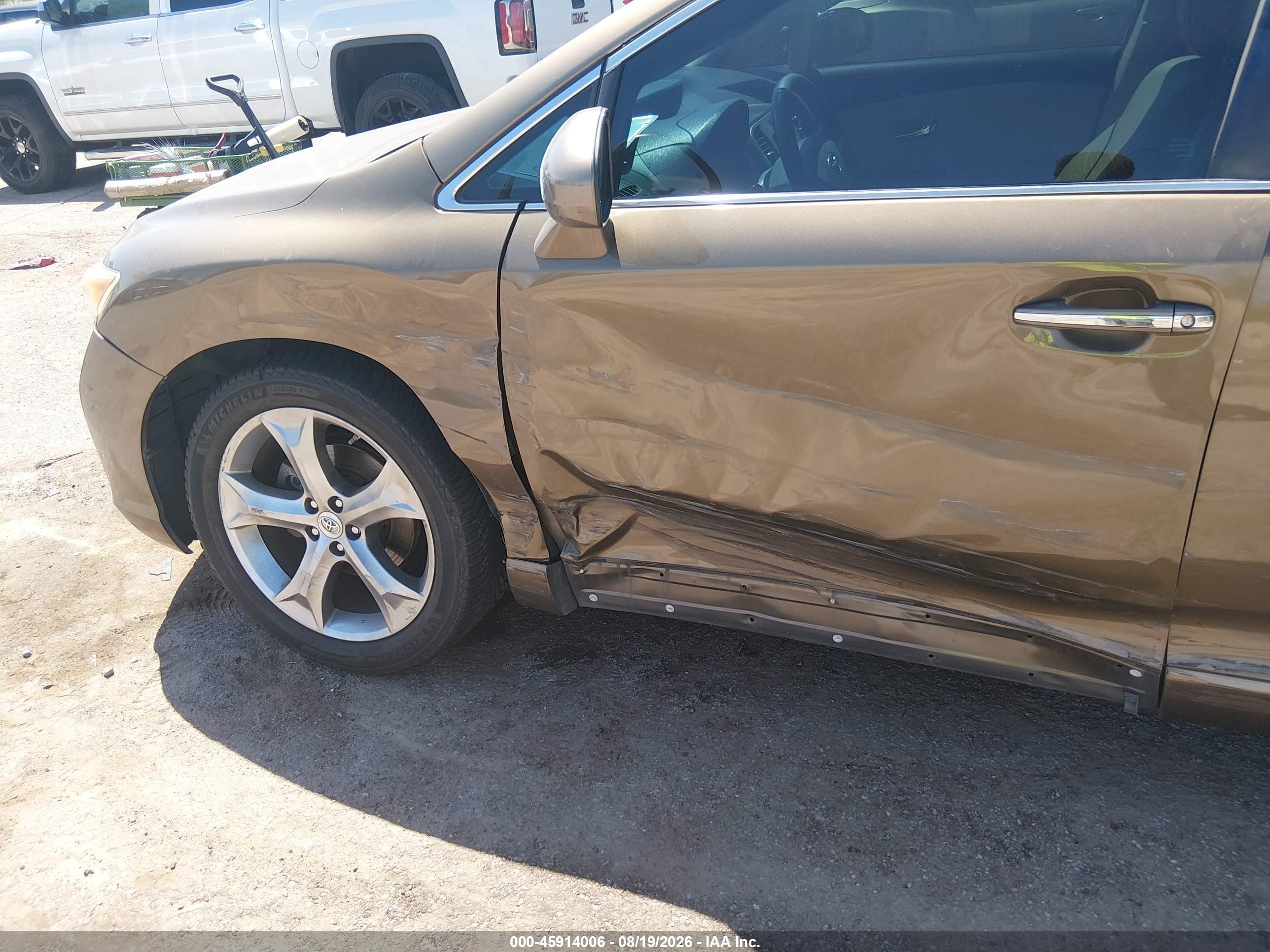 2010 Toyota Venza Base V6 Brown vin: 4T3ZK3BB5AU027435