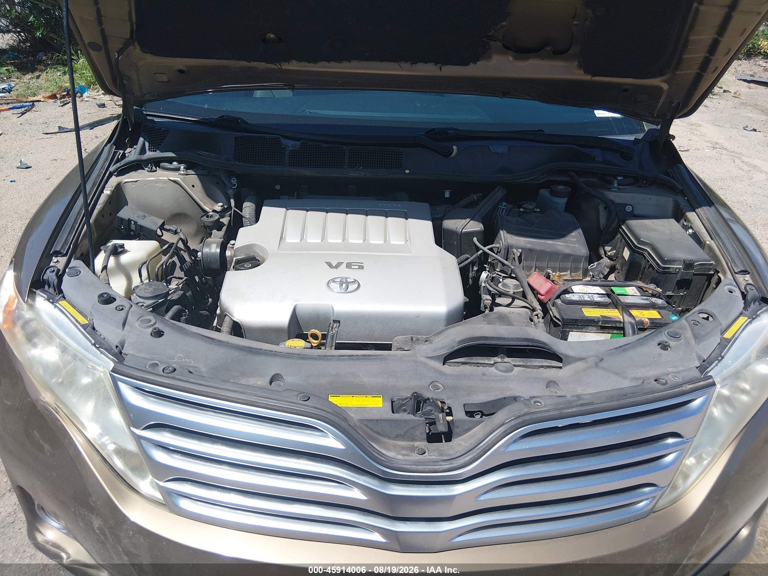 2010 Toyota Venza Base V6 Brown vin: 4T3ZK3BB5AU027435
