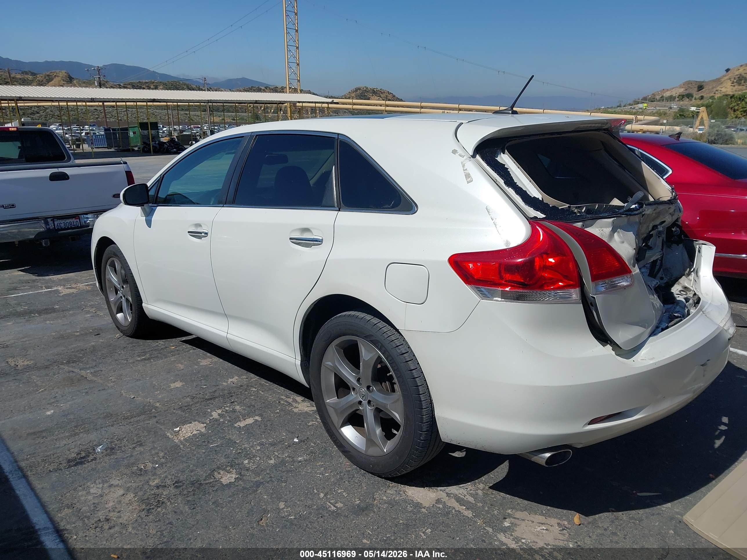 2010 Toyota Venza Base V6 Белый vin: 4T3ZK3BB5AU029802