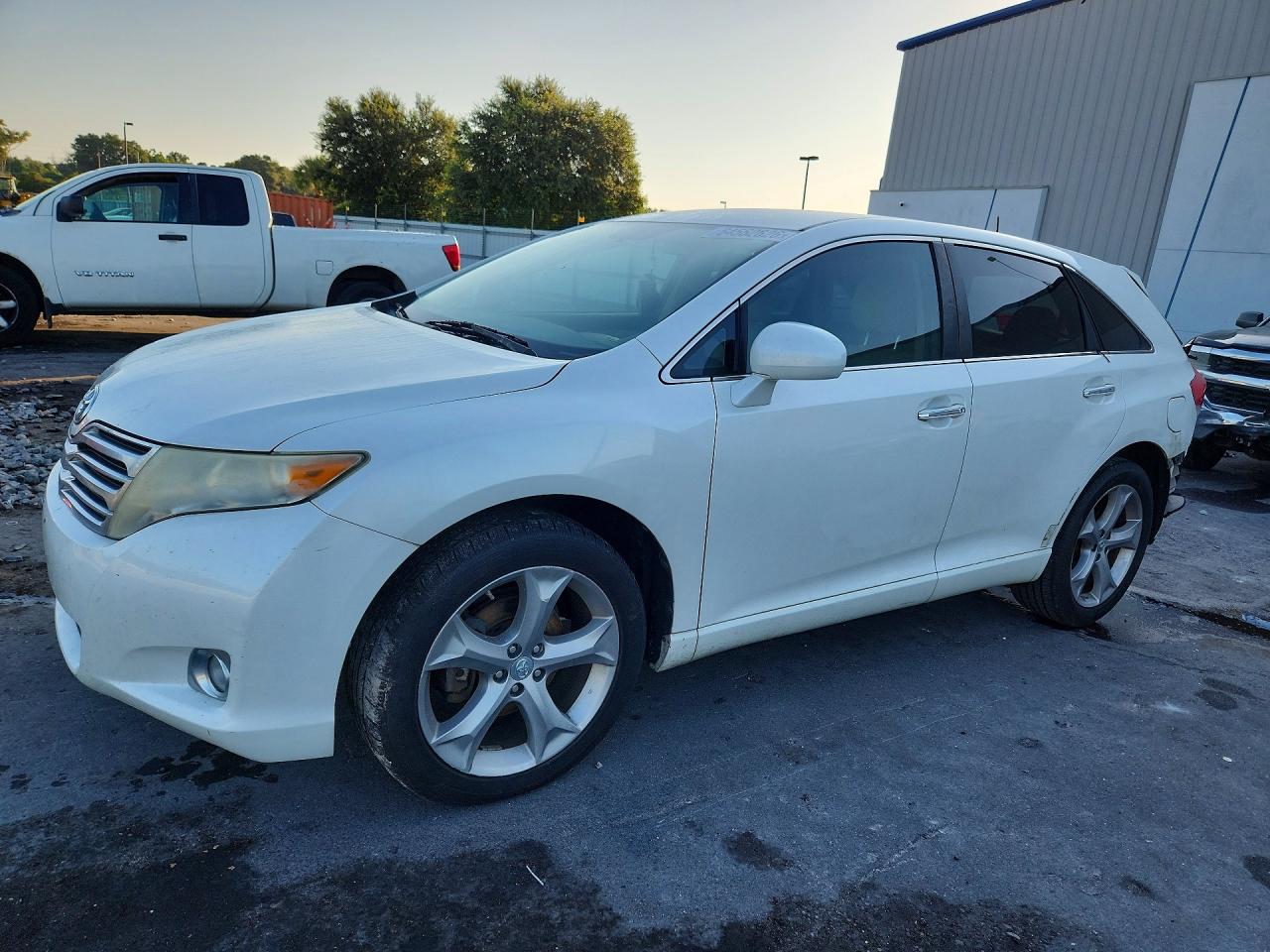 2011 Toyota Venza Fwd V6 White vin: 4T3ZK3BB5BU037352