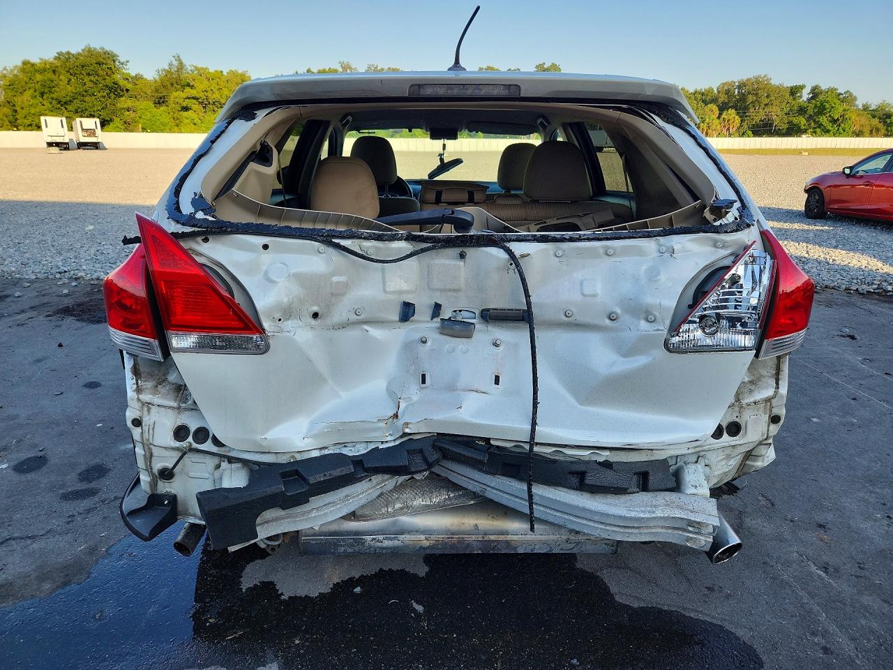 2011 Toyota Venza Fwd V6 Белый vin: 4T3ZK3BB5BU037352