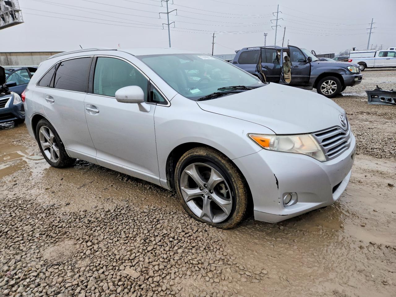 2011 Toyota Venza Silver vin: 4T3ZK3BB5BU041093
