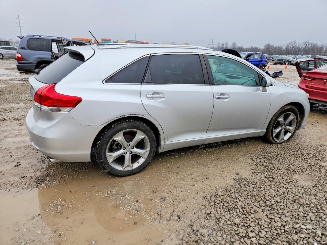 2011 Toyota Venza Silver vin: 4T3ZK3BB5BU041093