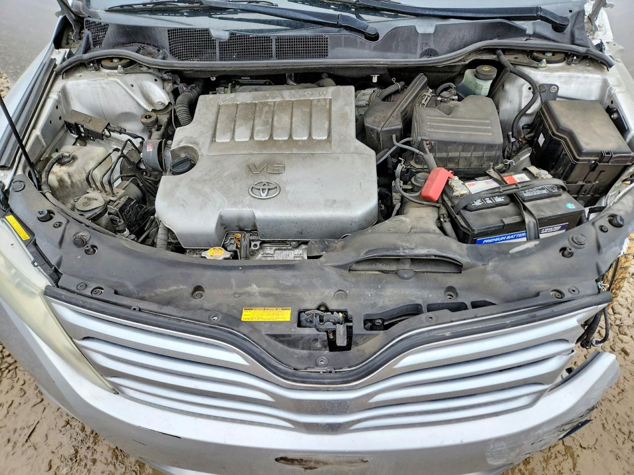 2011 Toyota Venza Silver vin: 4T3ZK3BB5BU041093