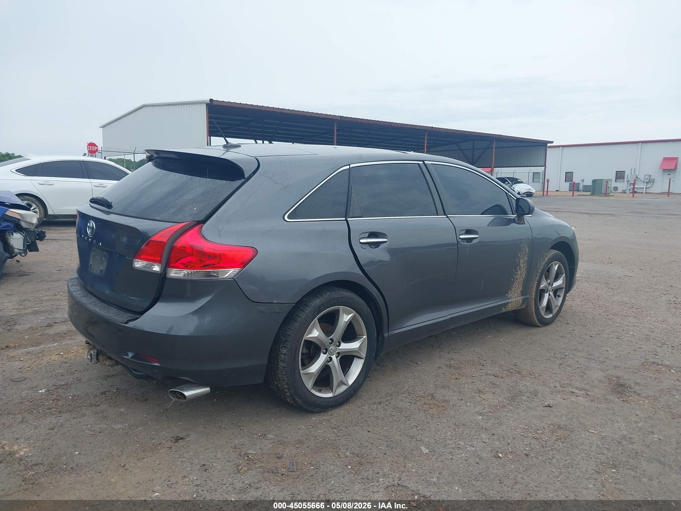 2011 Toyota Venza Base V6 Gray vin: 4T3ZK3BB5BU042972