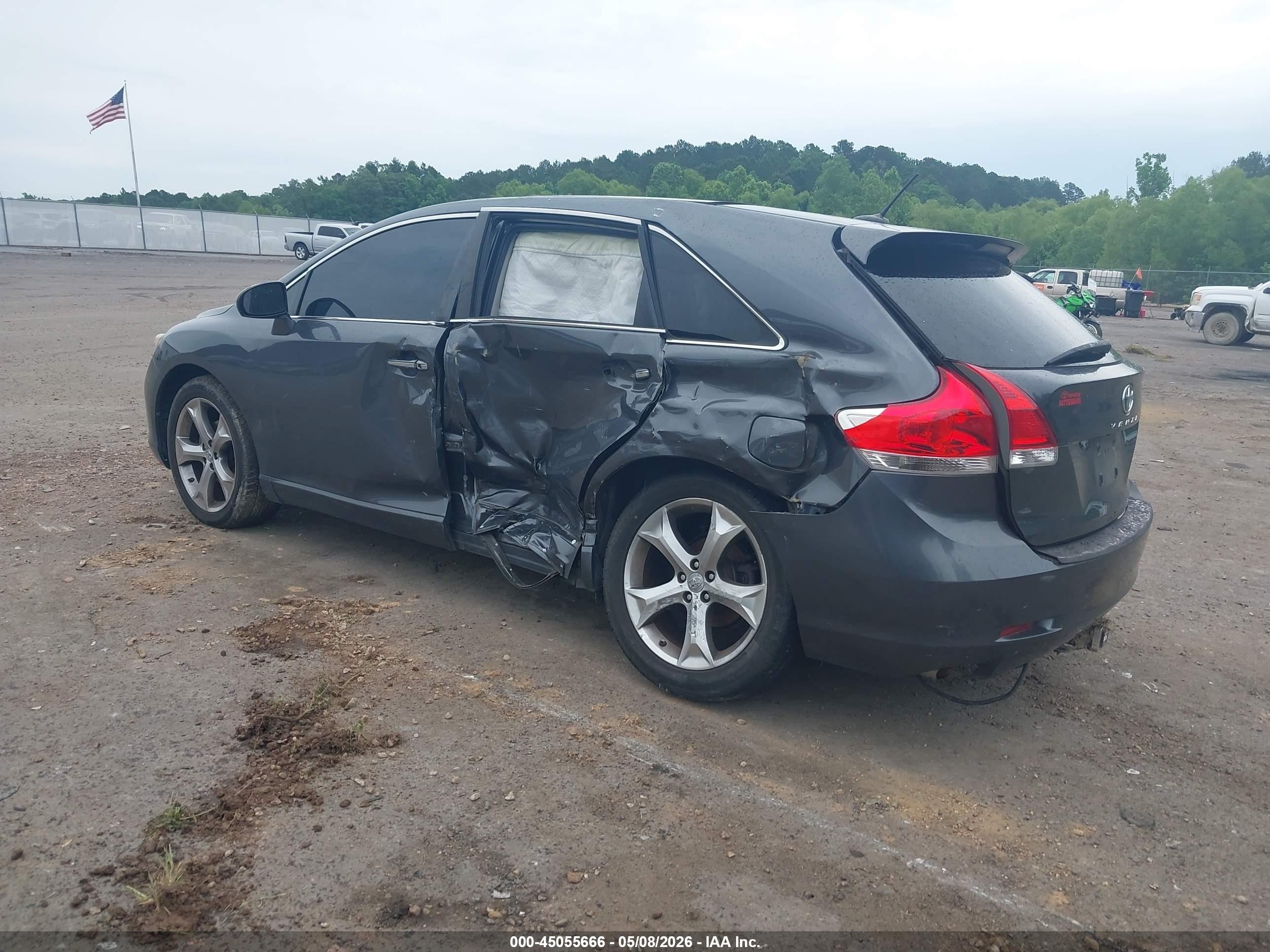 2011 Toyota Venza Base V6 Gray vin: 4T3ZK3BB5BU042972