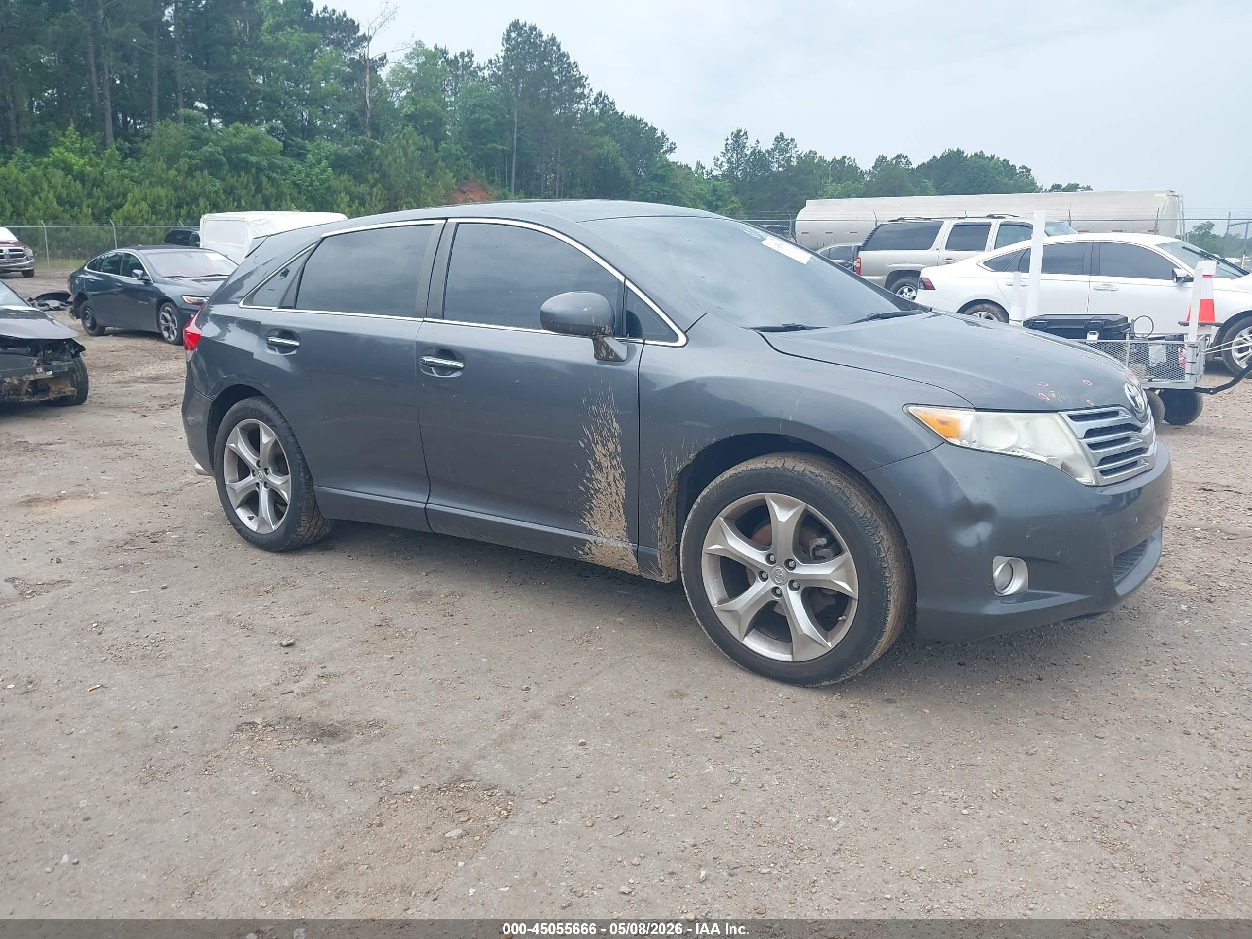 2011 Toyota Venza Base V6 Gray vin: 4T3ZK3BB5BU042972