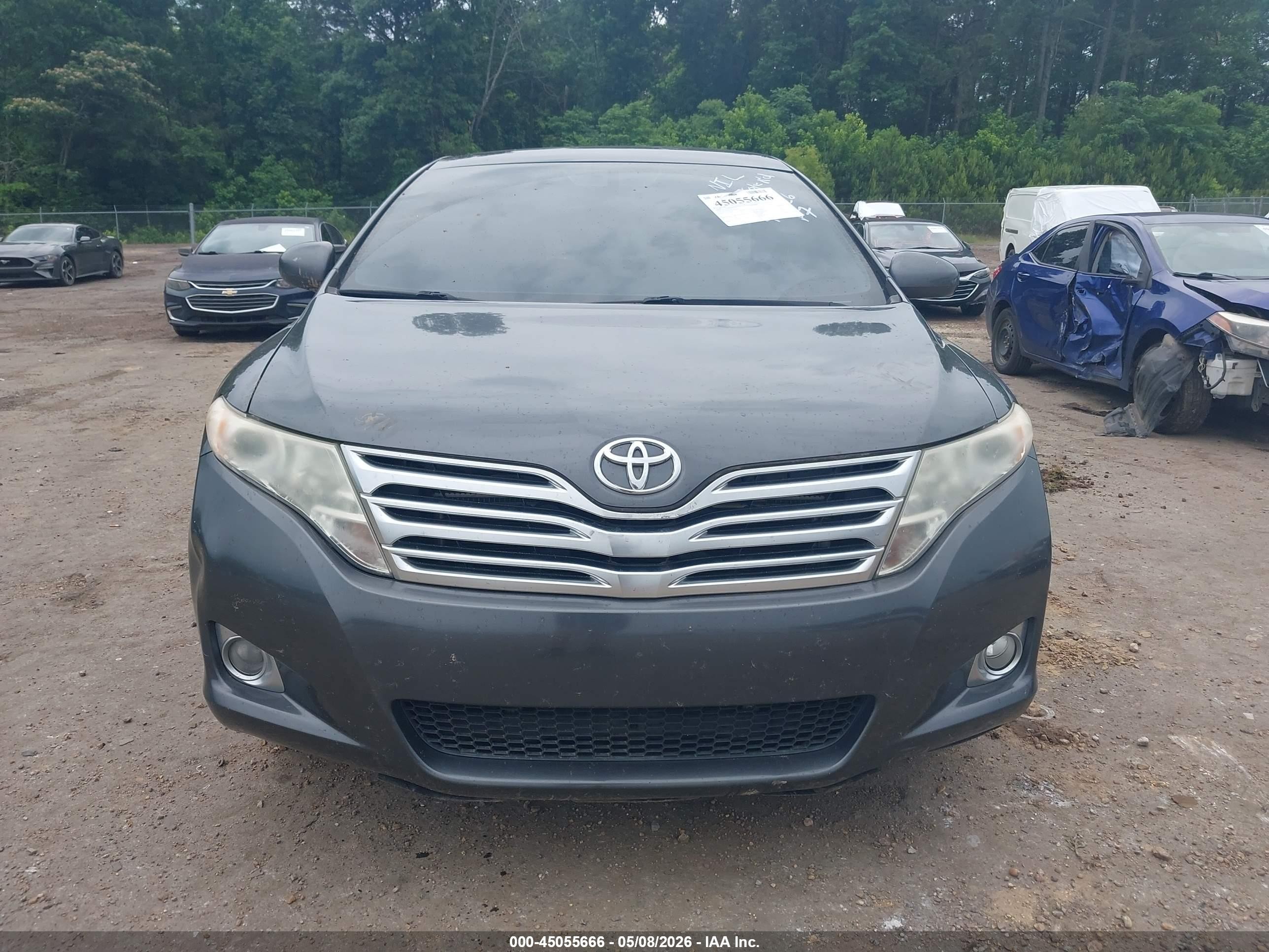 2011 Toyota Venza Base V6 Gray vin: 4T3ZK3BB5BU042972