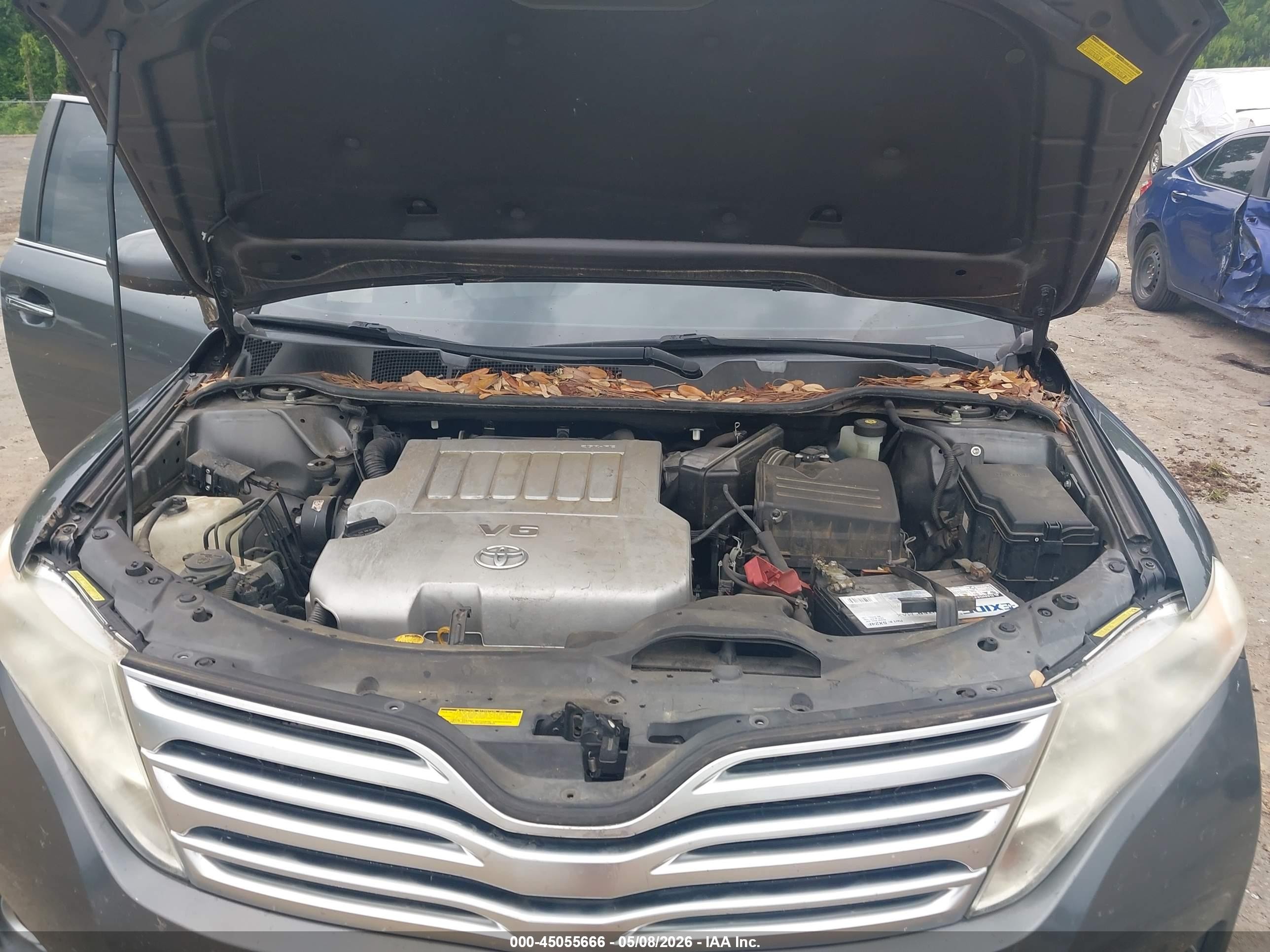 2011 Toyota Venza Base V6 Gray vin: 4T3ZK3BB5BU042972