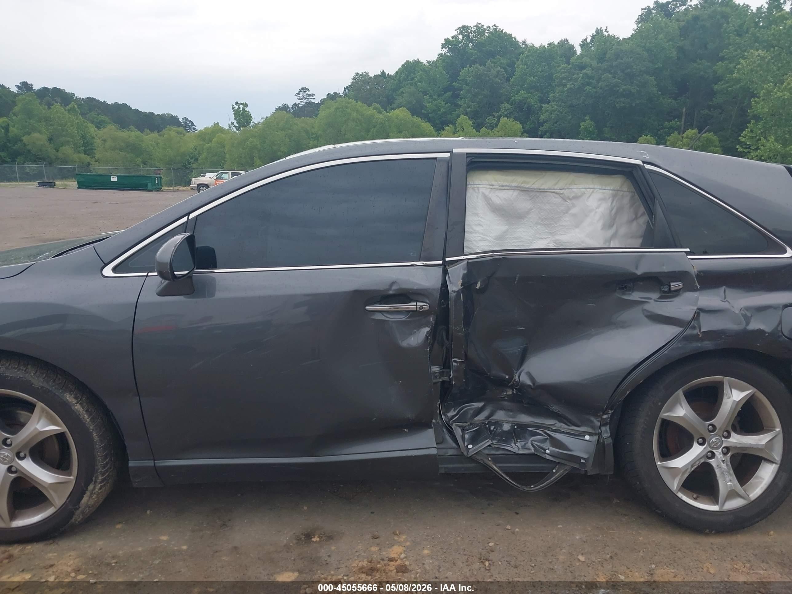 2011 Toyota Venza Base V6 Gray vin: 4T3ZK3BB5BU042972
