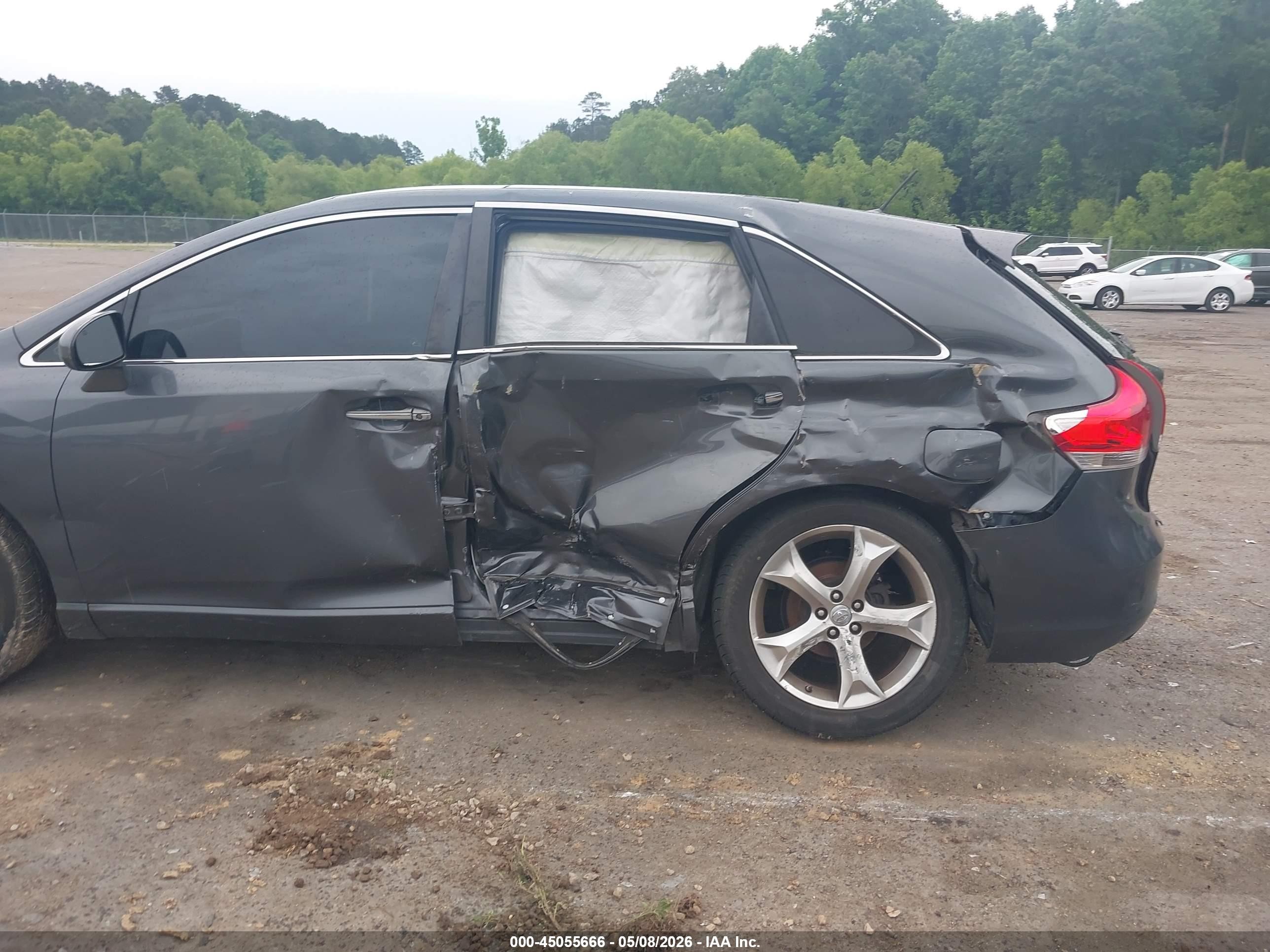 2011 Toyota Venza Base V6 Gray vin: 4T3ZK3BB5BU042972