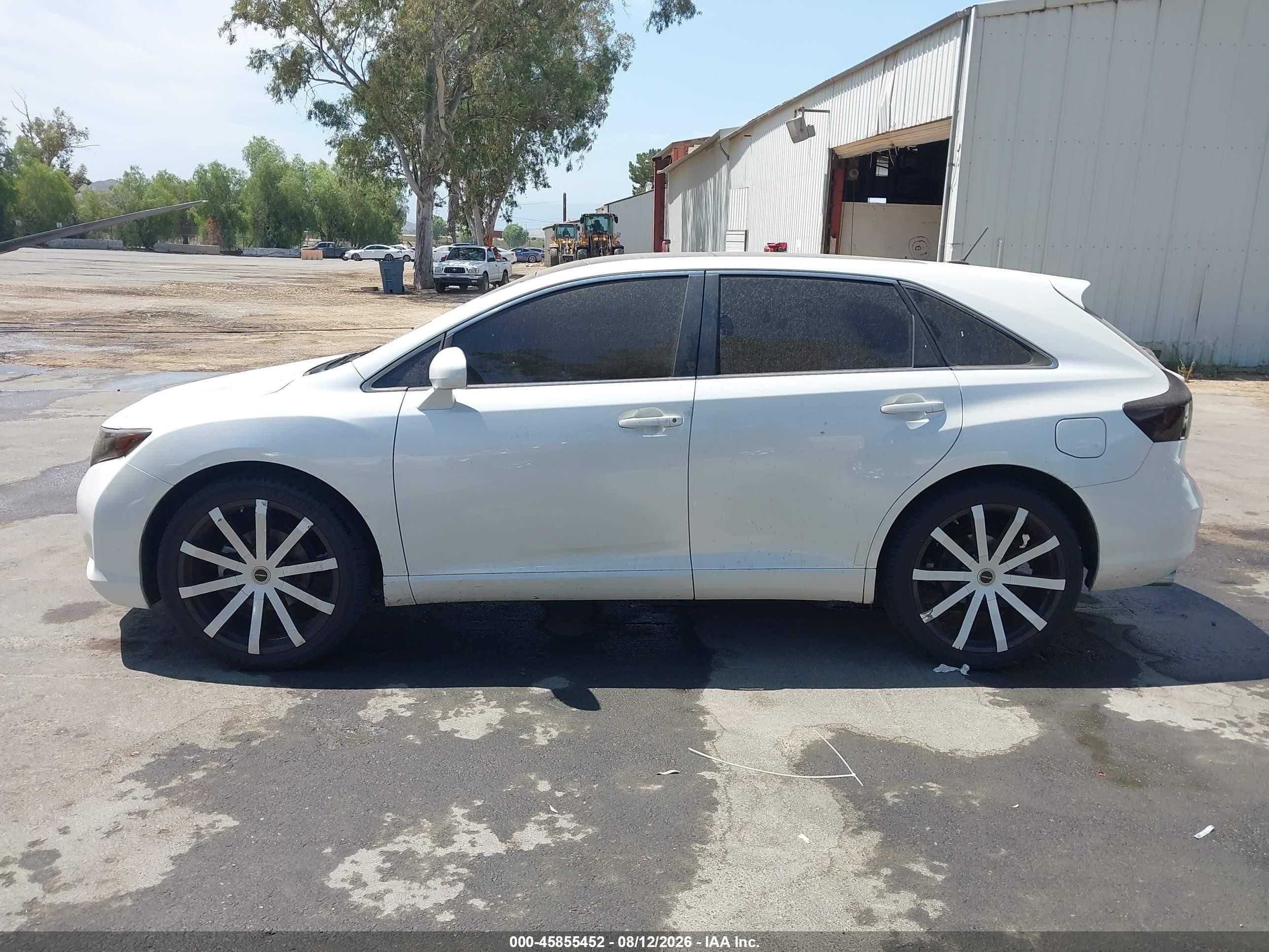 2011 Toyota Venza Base V6 White vin: 4T3ZK3BB5BU045046