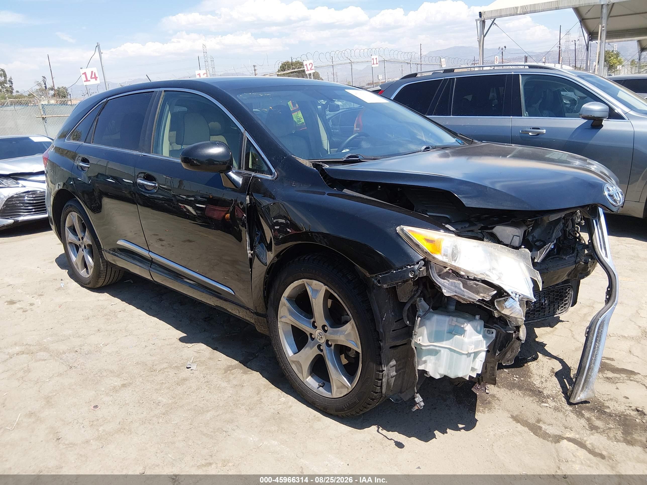 2011 Toyota Venza Base V6 Черный vin: 4T3ZK3BB5BU045161