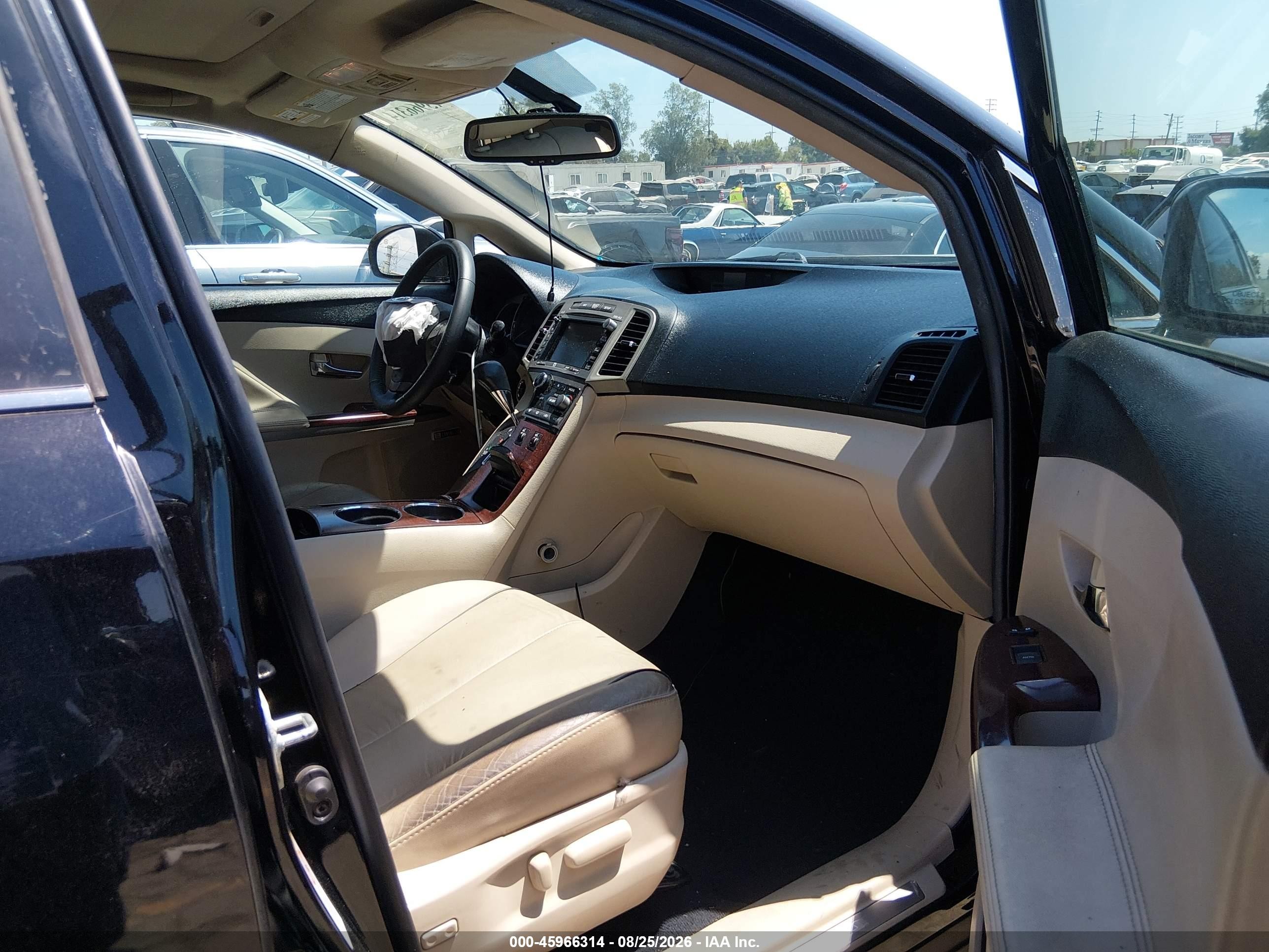 2011 Toyota Venza Base V6 Black vin: 4T3ZK3BB5BU045161
