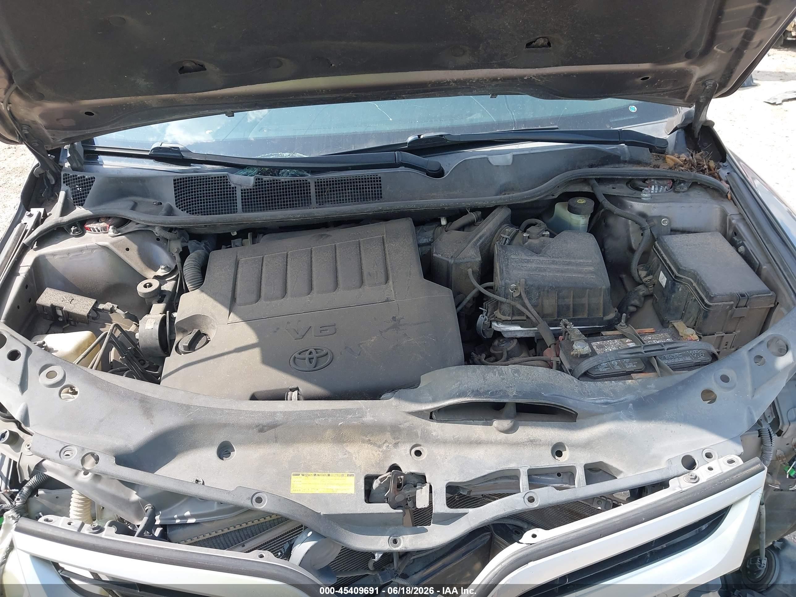 2013 Toyota Venza Le V6 Gray vin: 4T3ZK3BB5DU063050