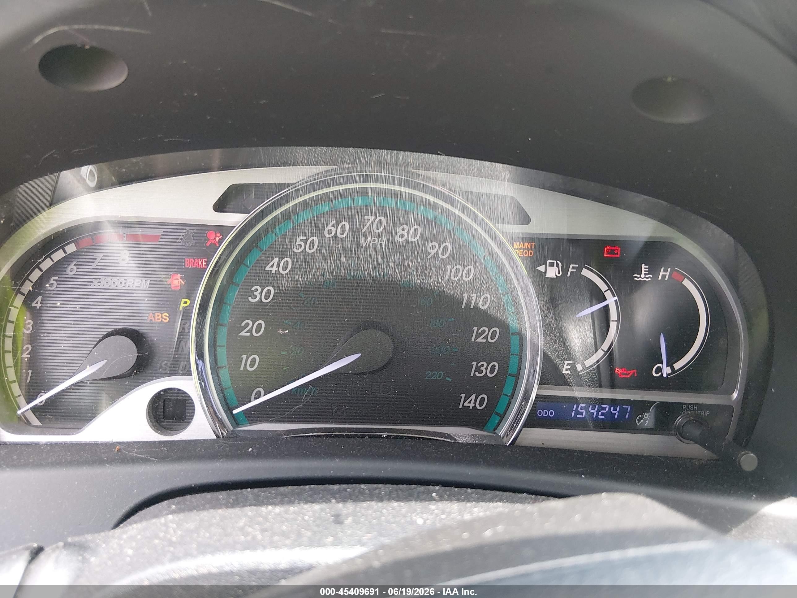 2013 Toyota Venza Le V6 Gray vin: 4T3ZK3BB5DU063050