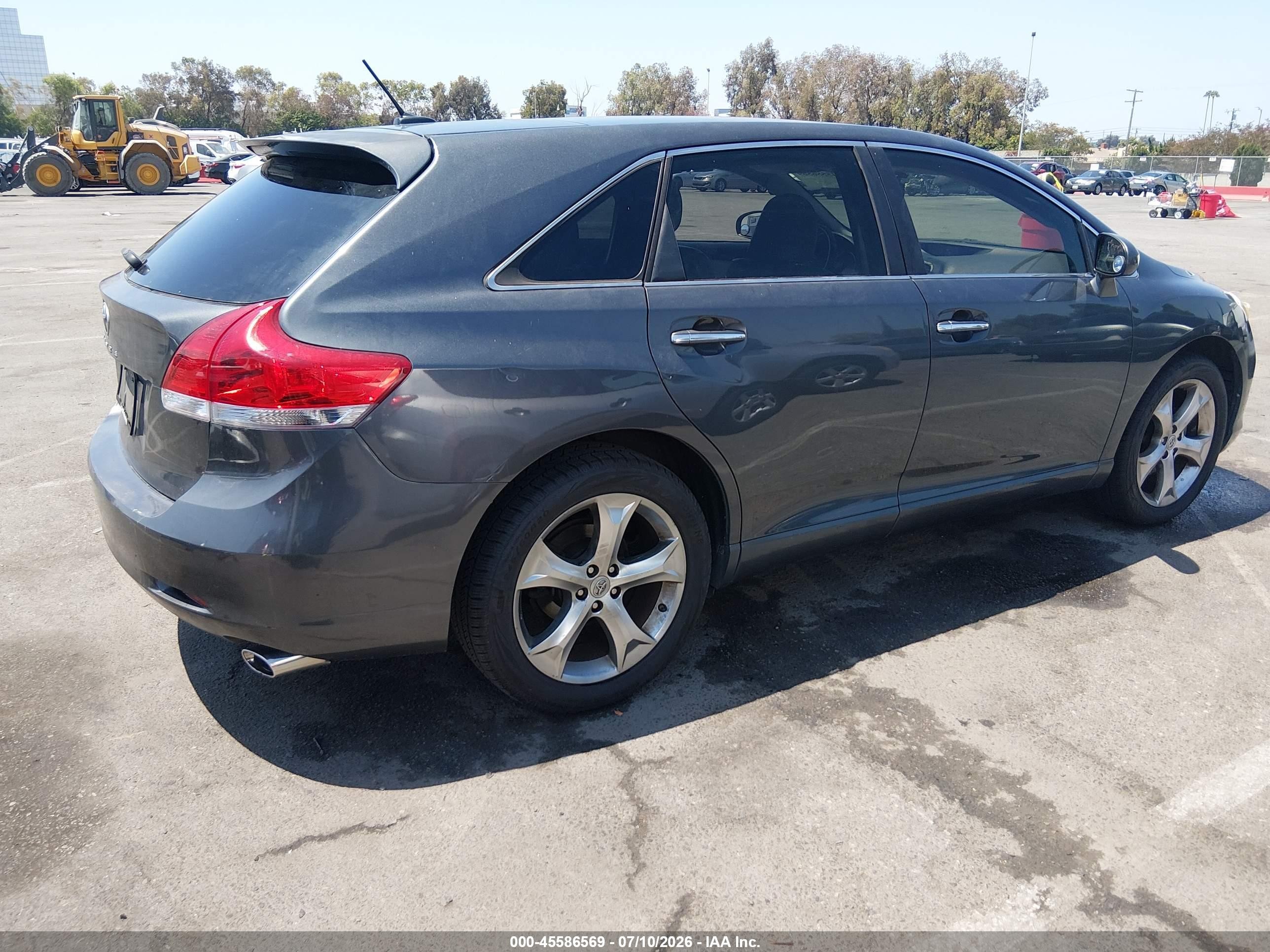 2010 Toyota Venza Base V6 Gray vin: 4T3ZK3BB6AU021644