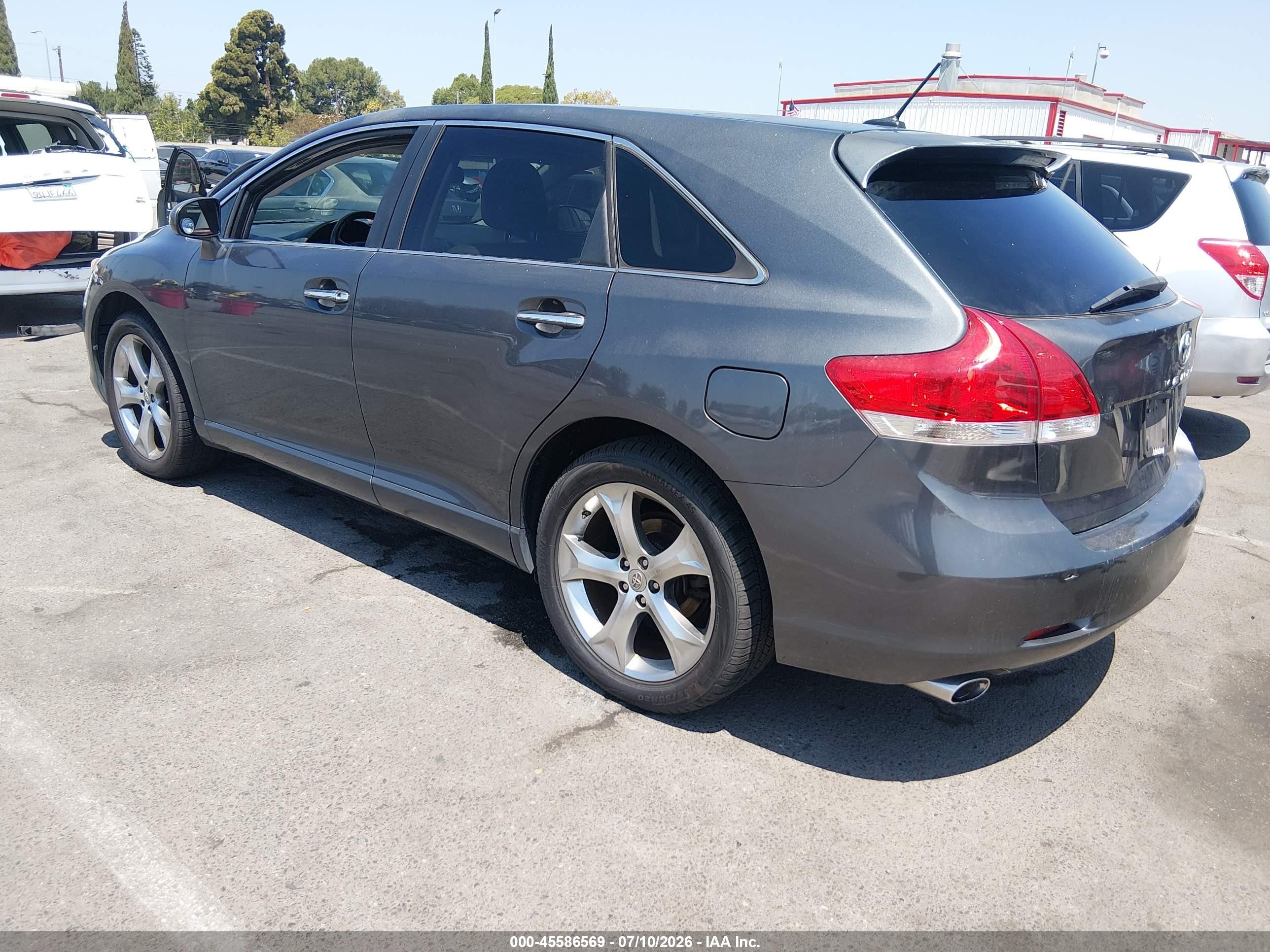 2010 Toyota Venza Base V6 Gray vin: 4T3ZK3BB6AU021644