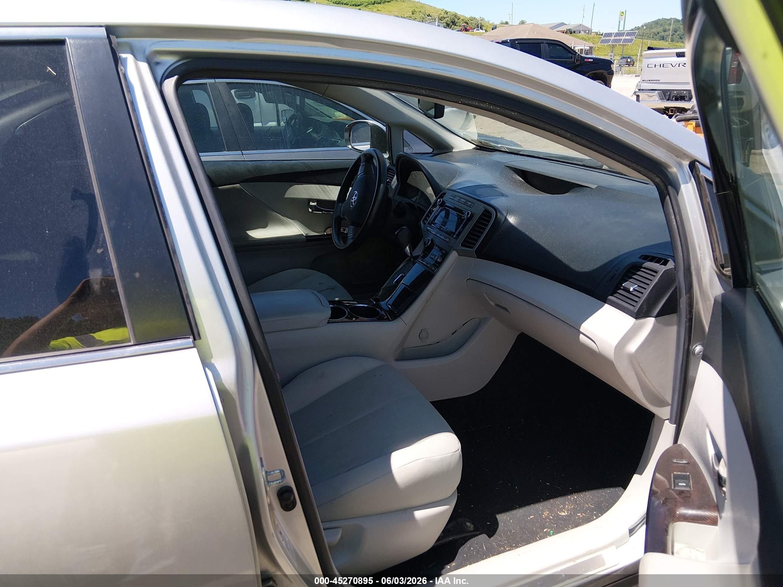 2011 Toyota Venza Base V6 Silver vin: 4T3ZK3BB6BU037490