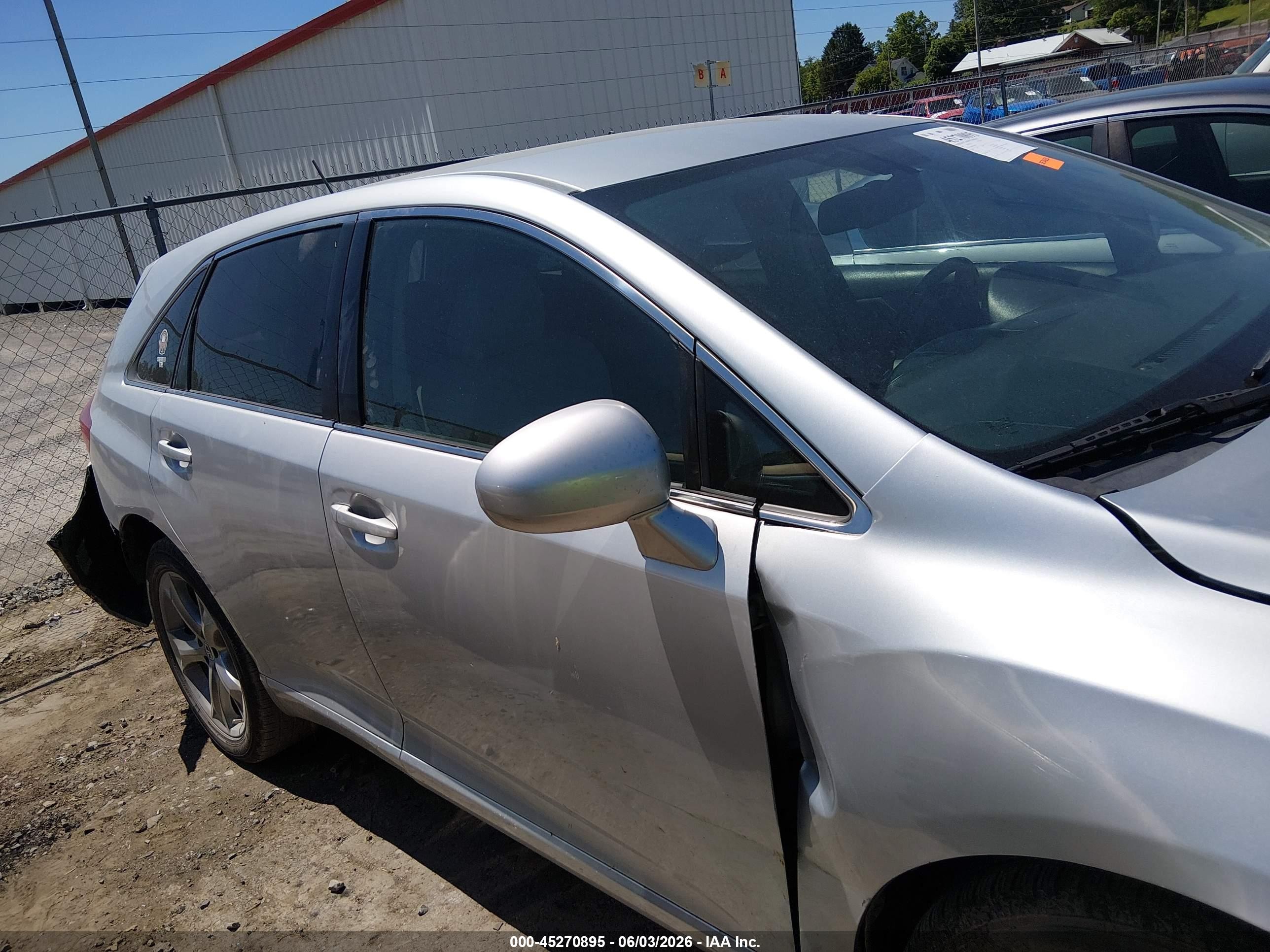 2011 Toyota Venza Base V6 Silver vin: 4T3ZK3BB6BU037490