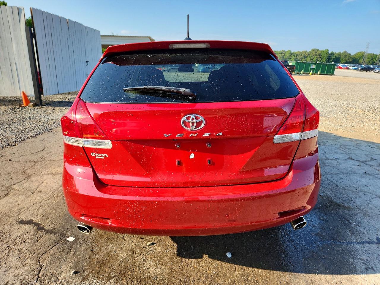 2011 Toyota Venza Fwd V6 Красный vin: 4T3ZK3BB6BU037795