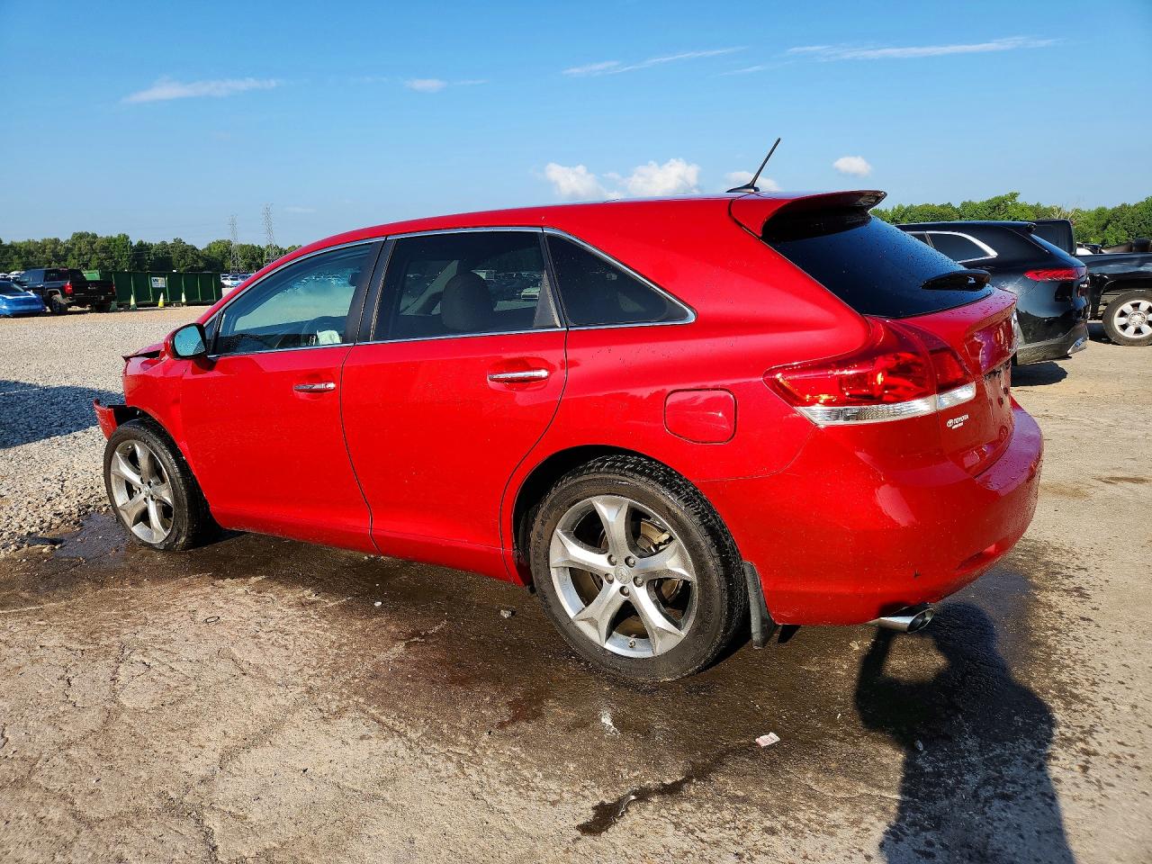 2011 Toyota Venza Fwd V6 Красный vin: 4T3ZK3BB6BU037795
