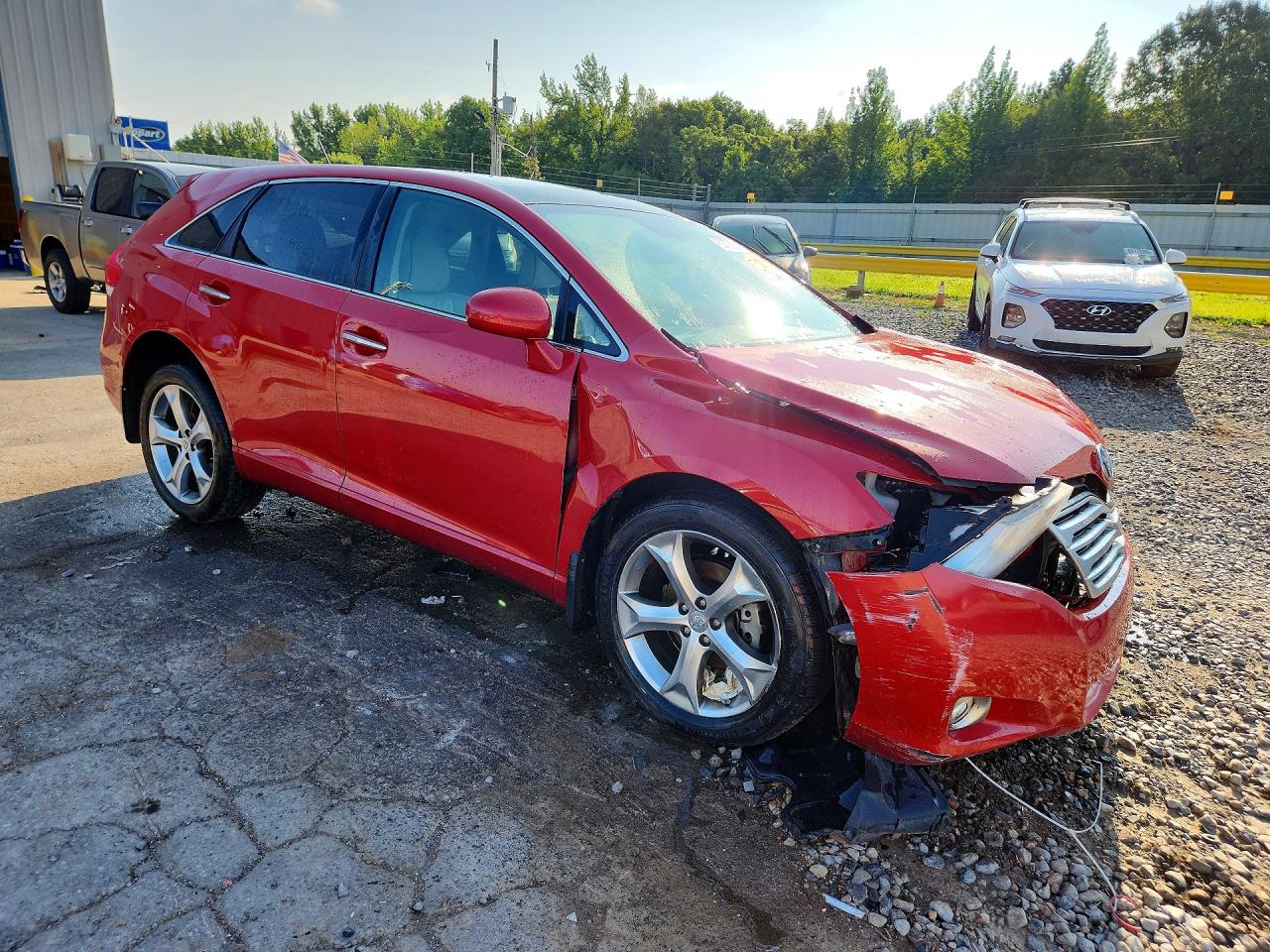 2011 Toyota Venza Fwd V6 Красный vin: 4T3ZK3BB6BU037795