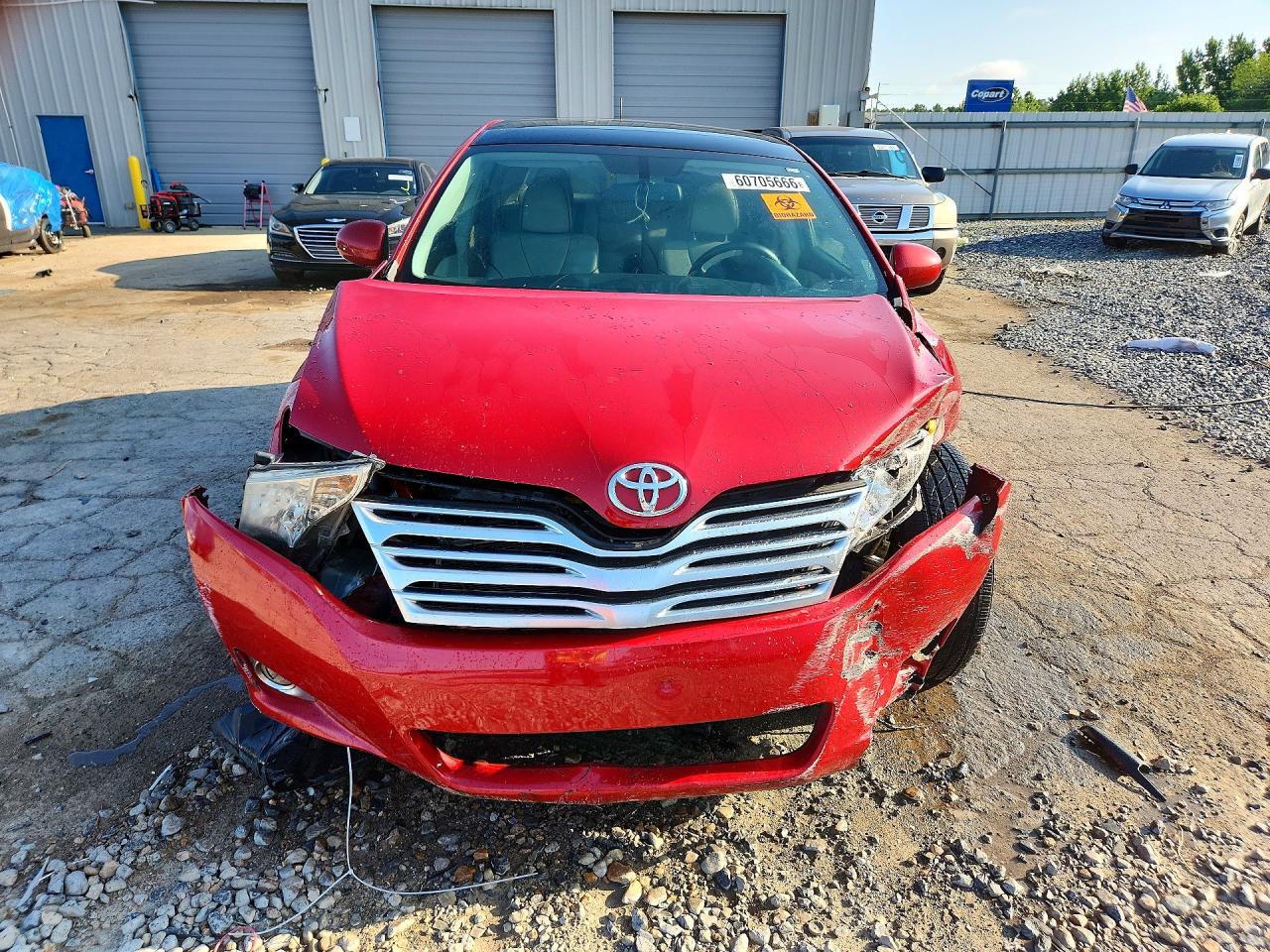 2011 Toyota Venza Fwd V6 Красный vin: 4T3ZK3BB6BU037795