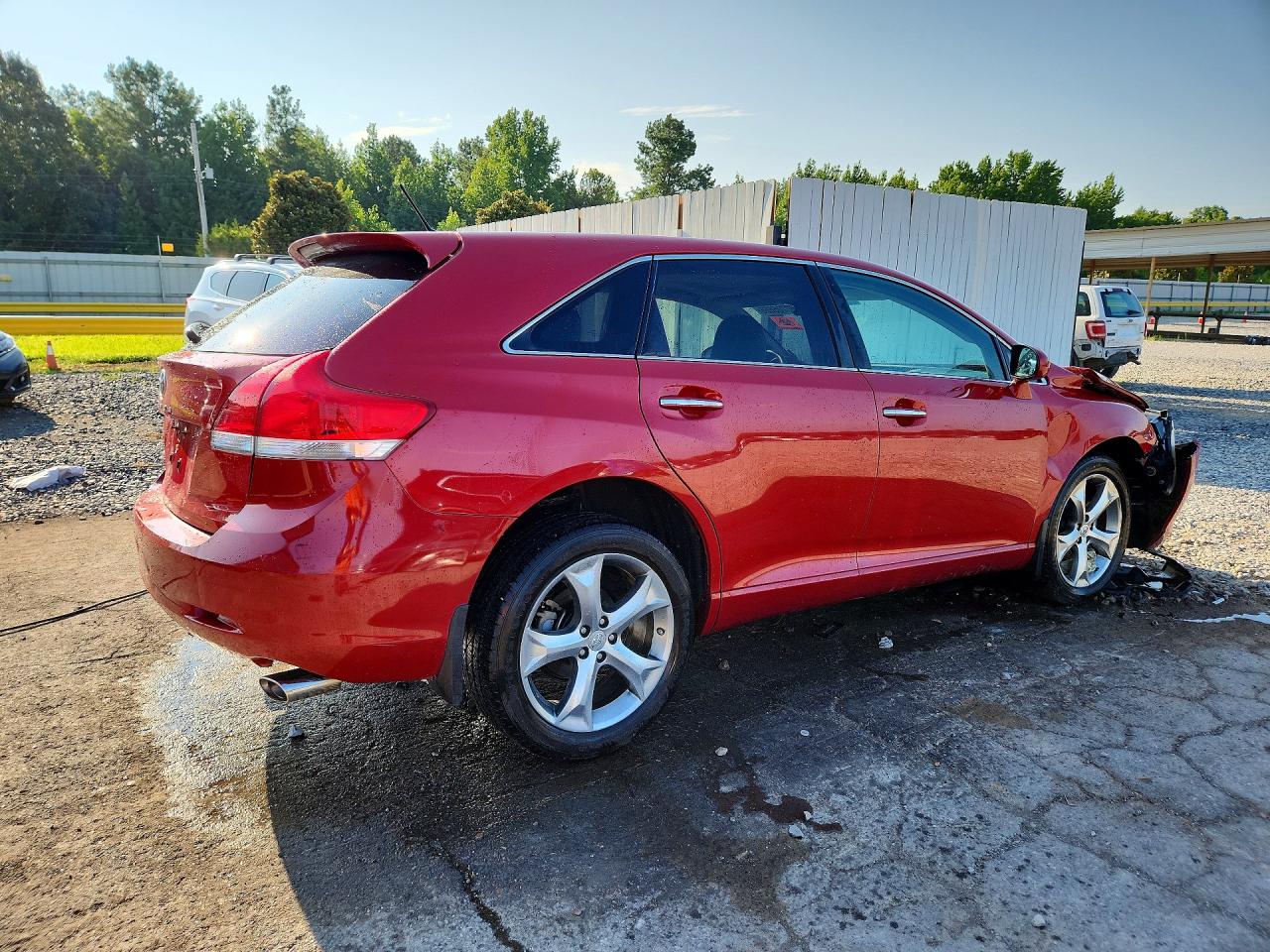 2011 Toyota Venza Fwd V6 Красный vin: 4T3ZK3BB6BU037795