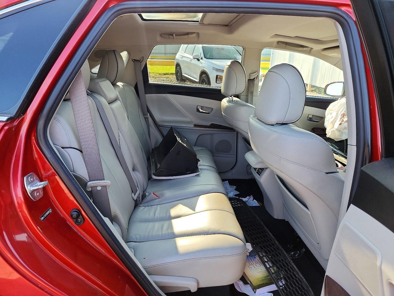 2011 Toyota Venza Fwd V6 Красный vin: 4T3ZK3BB6BU037795