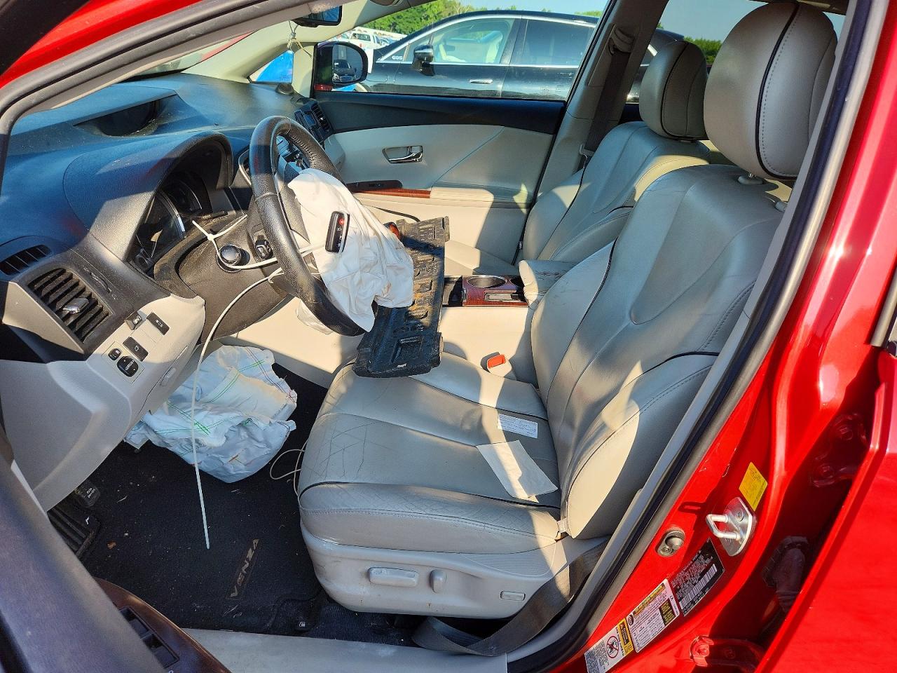 2011 Toyota Venza Fwd V6 Красный vin: 4T3ZK3BB6BU037795
