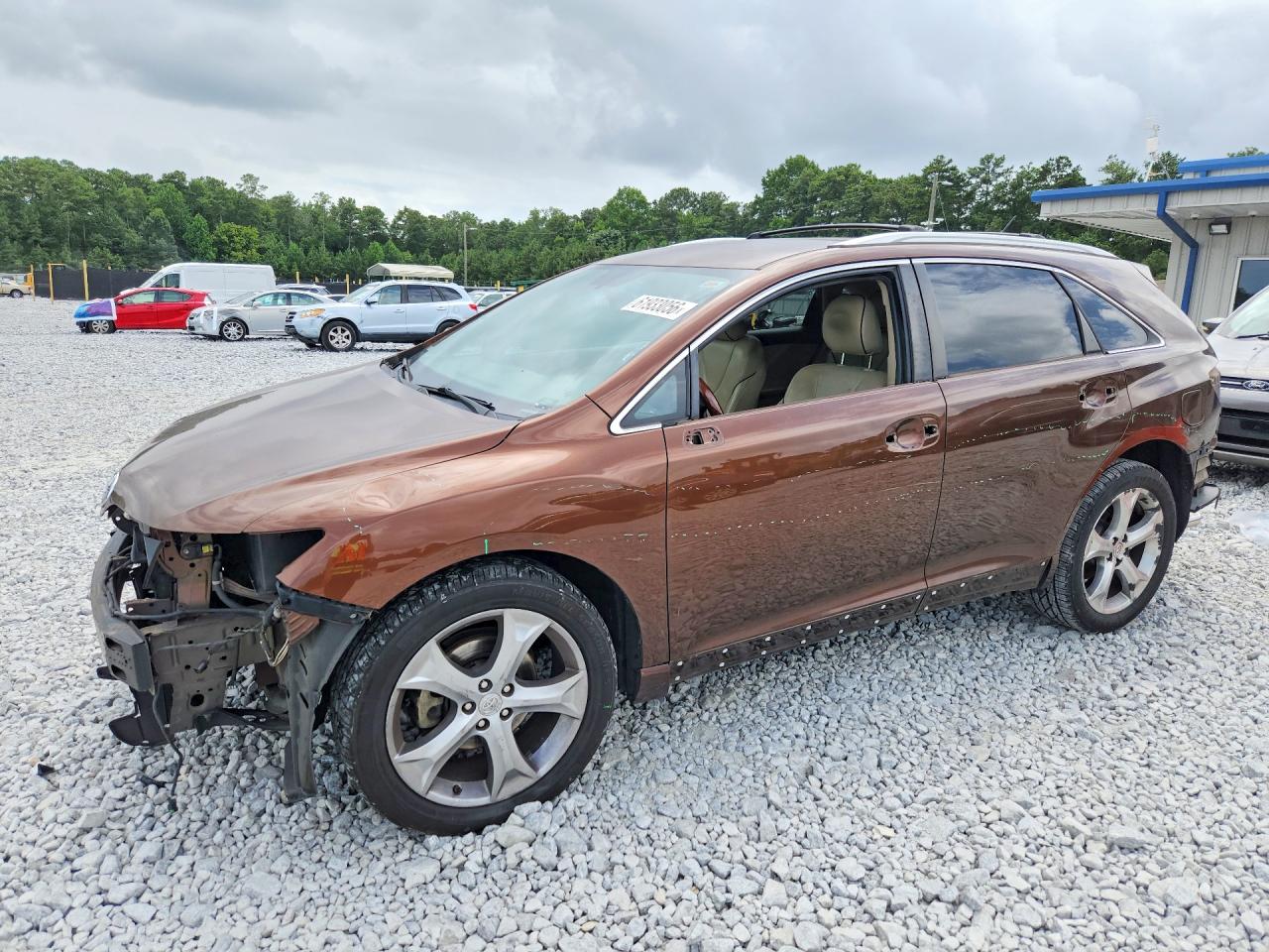 2011 Toyota Venza Fwd V6 Brown vin: 4T3ZK3BB6BU037943