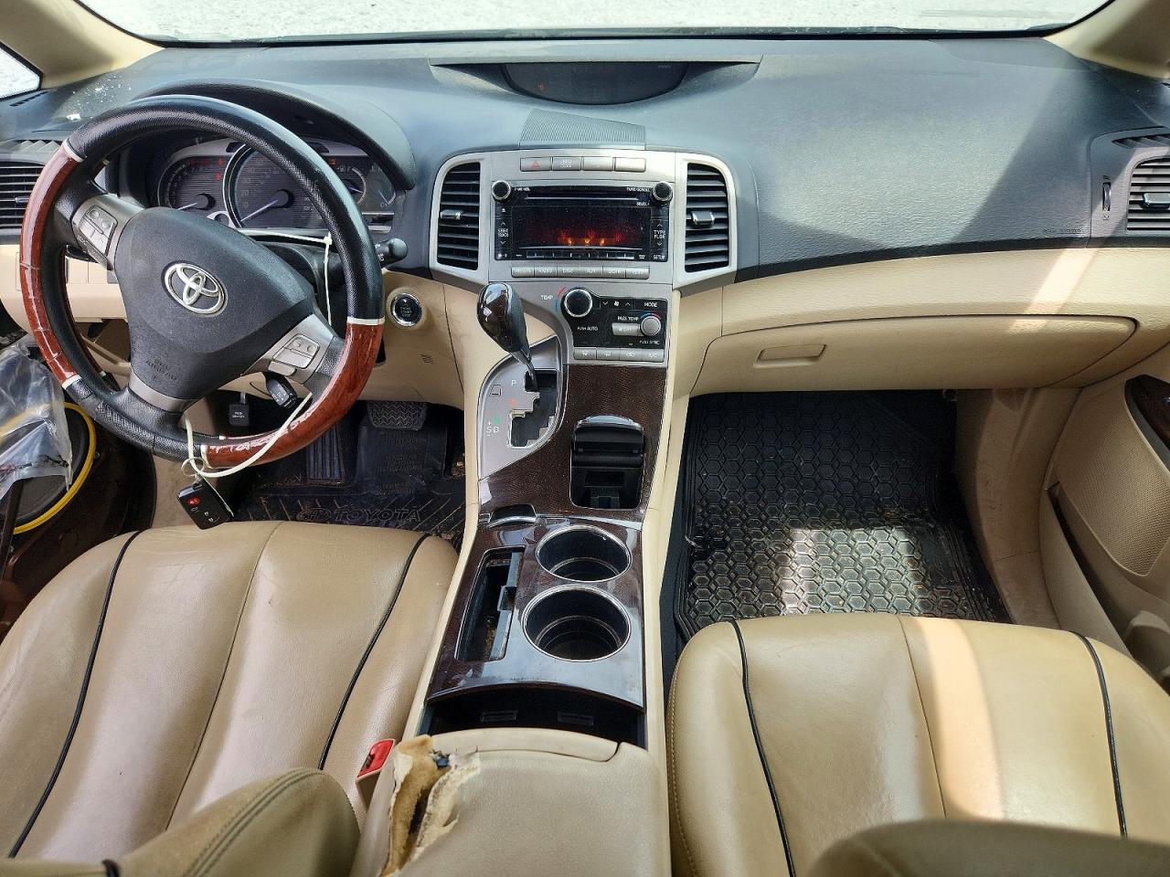 2011 Toyota Venza Fwd V6 Brown vin: 4T3ZK3BB6BU037943