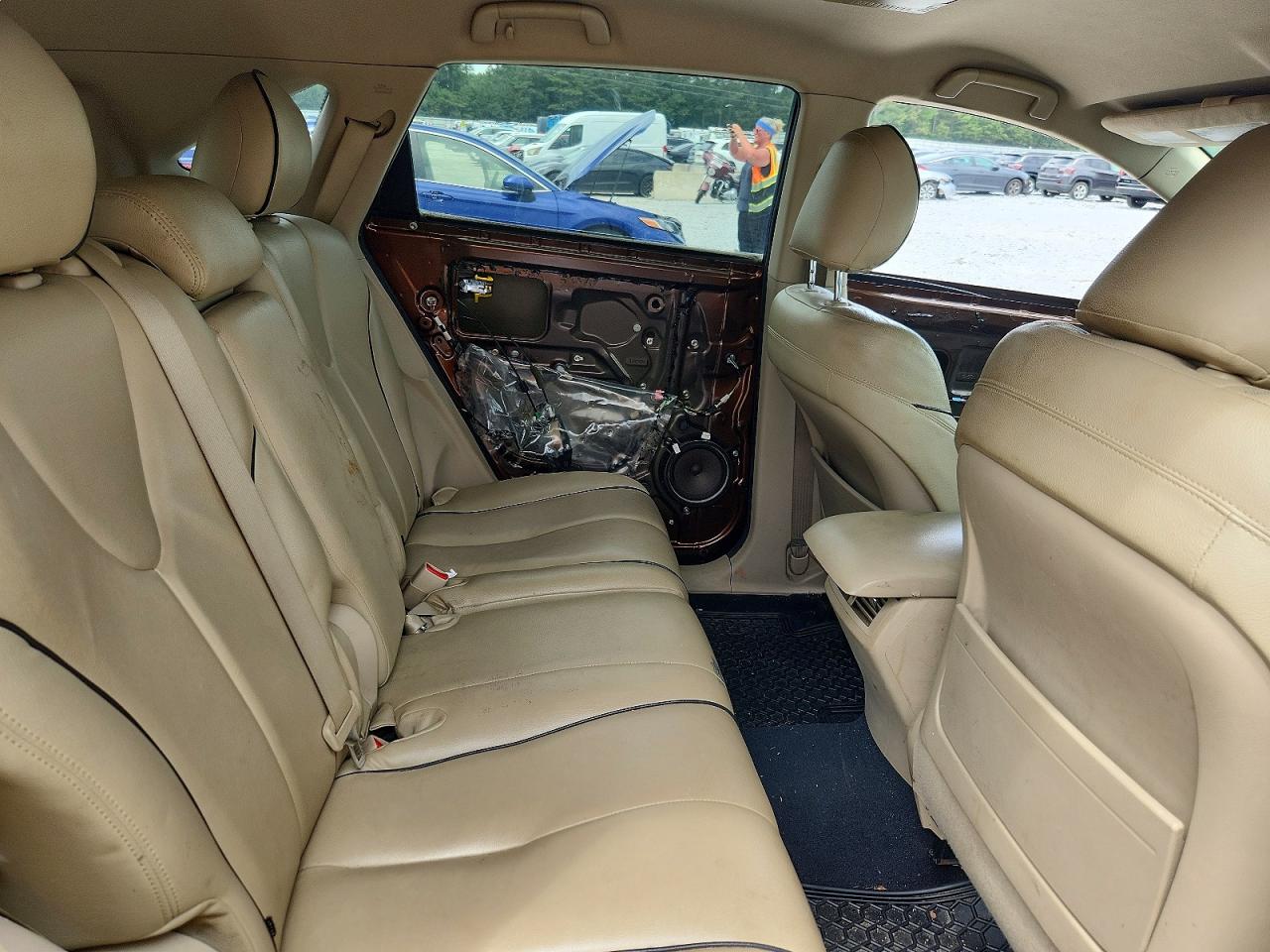 2011 Toyota Venza Fwd V6 Brown vin: 4T3ZK3BB6BU037943
