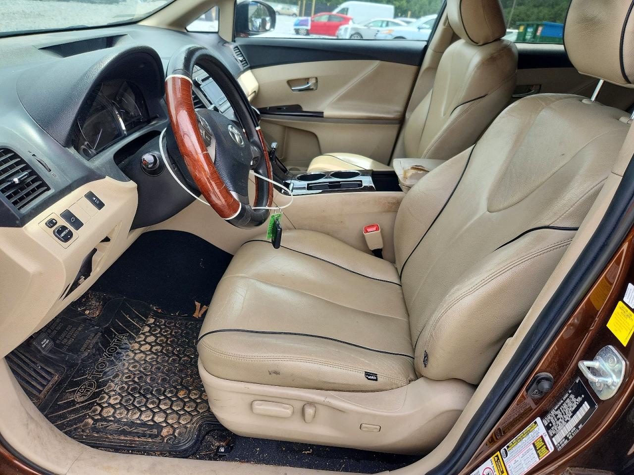 2011 Toyota Venza Fwd V6 Brown vin: 4T3ZK3BB6BU037943