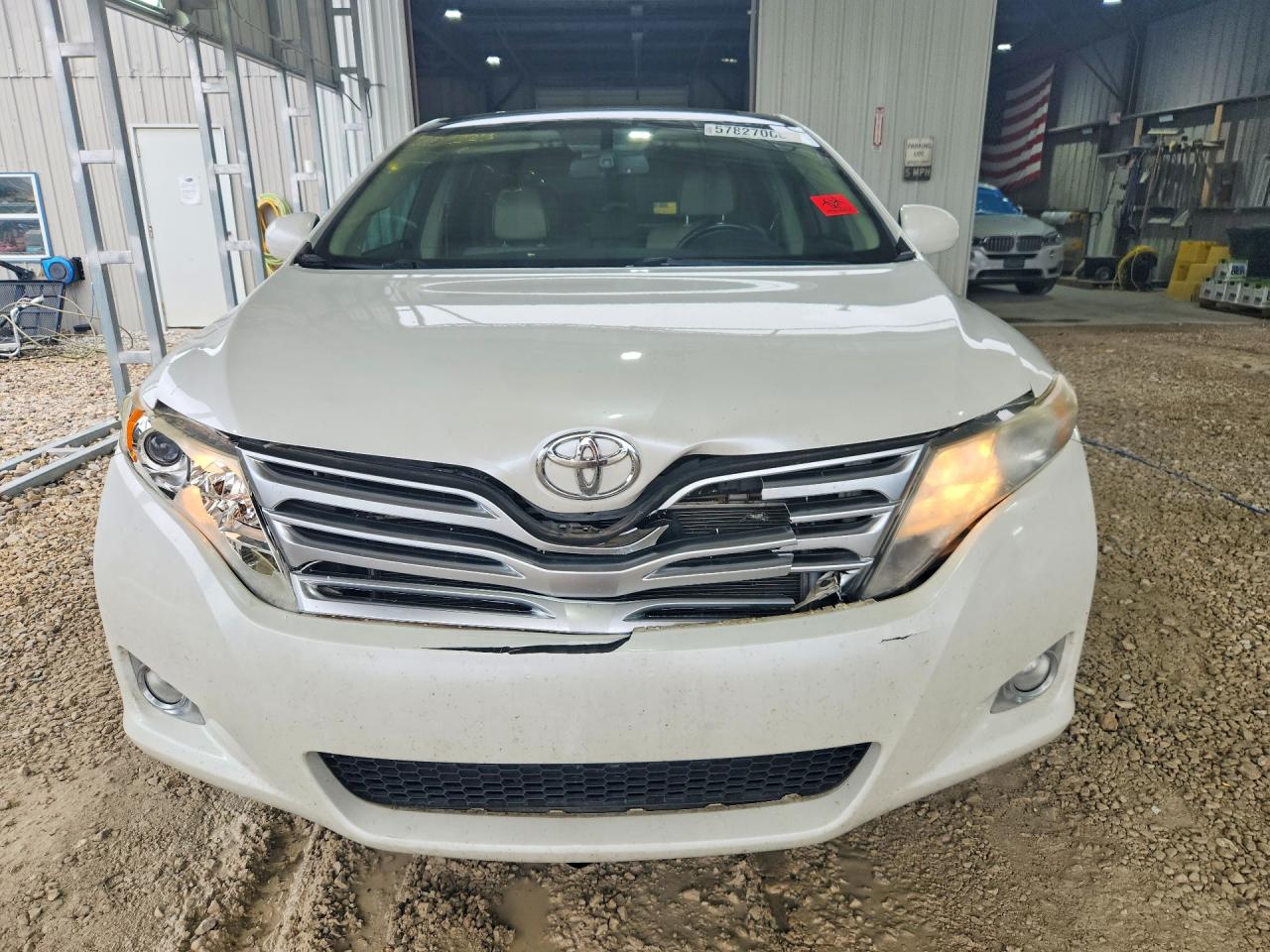 2012 Toyota Venza Limited White vin: 4T3ZK3BB6CU050399