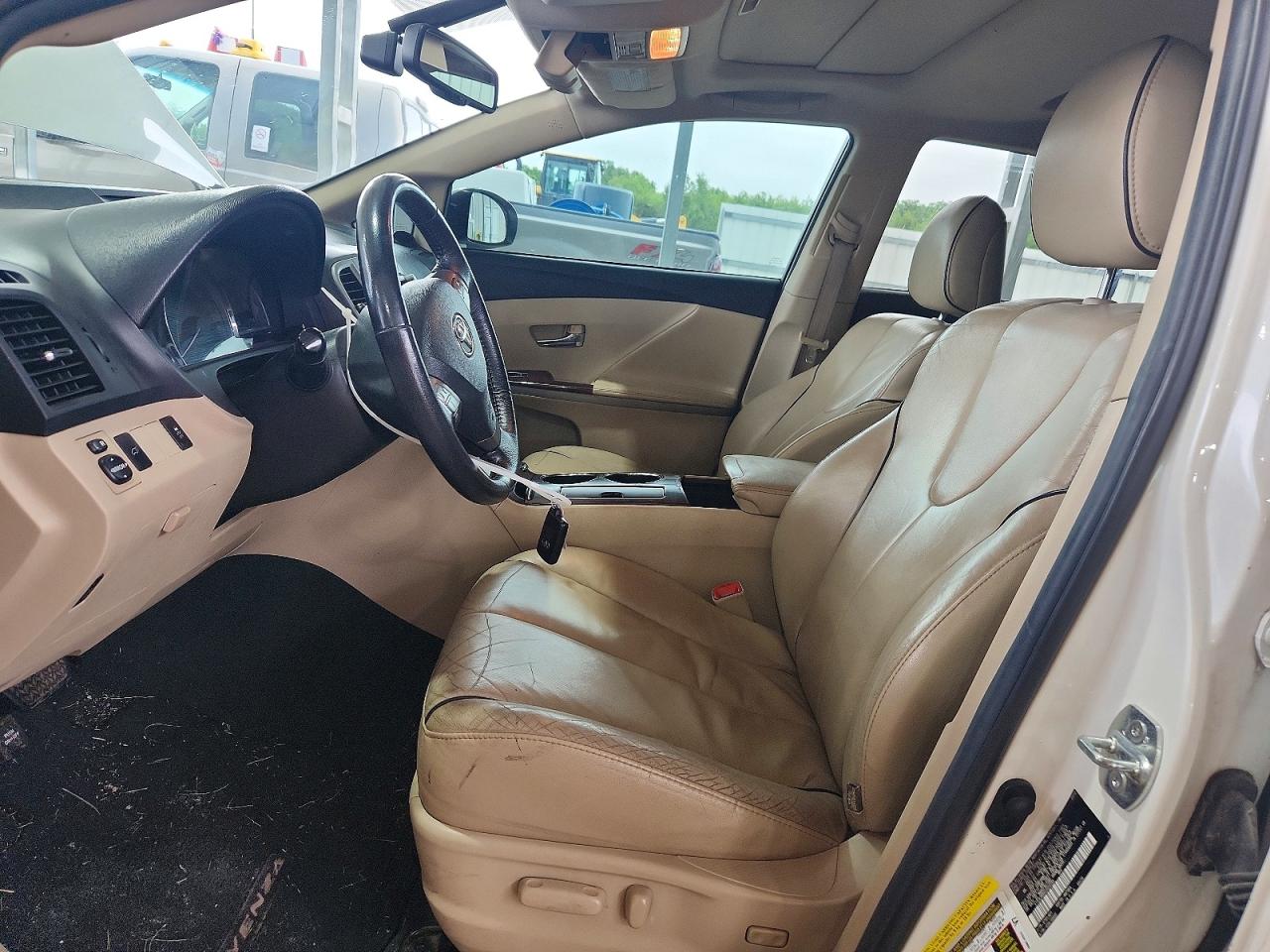 2012 Toyota Venza Limited White vin: 4T3ZK3BB6CU050399