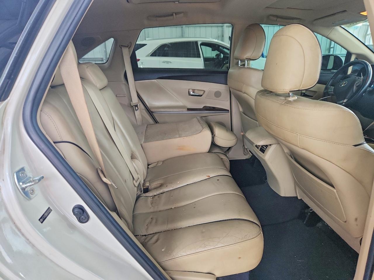 2012 Toyota Venza Limited White vin: 4T3ZK3BB6CU050399
