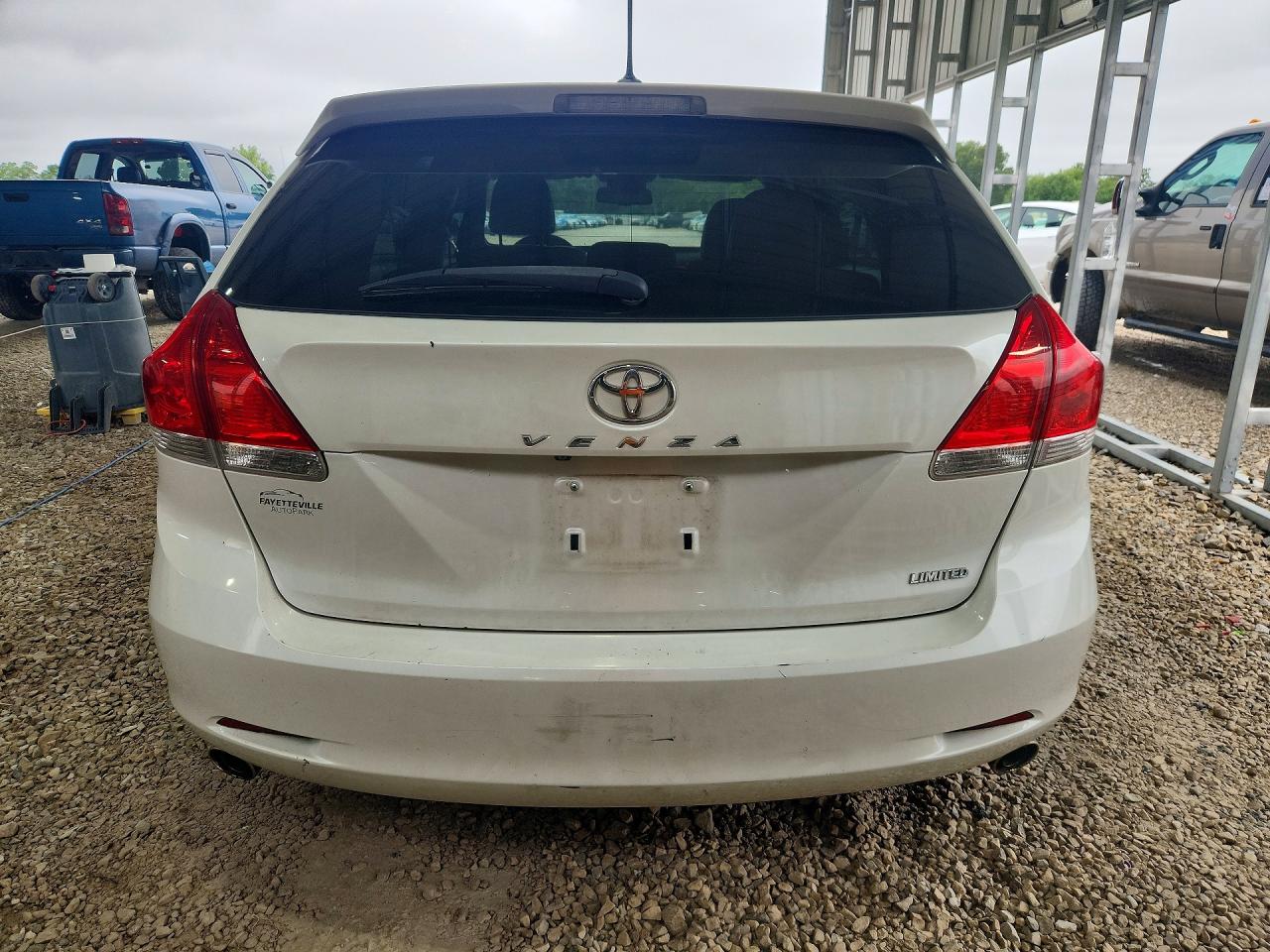 2012 Toyota Venza Limited White vin: 4T3ZK3BB6CU050399