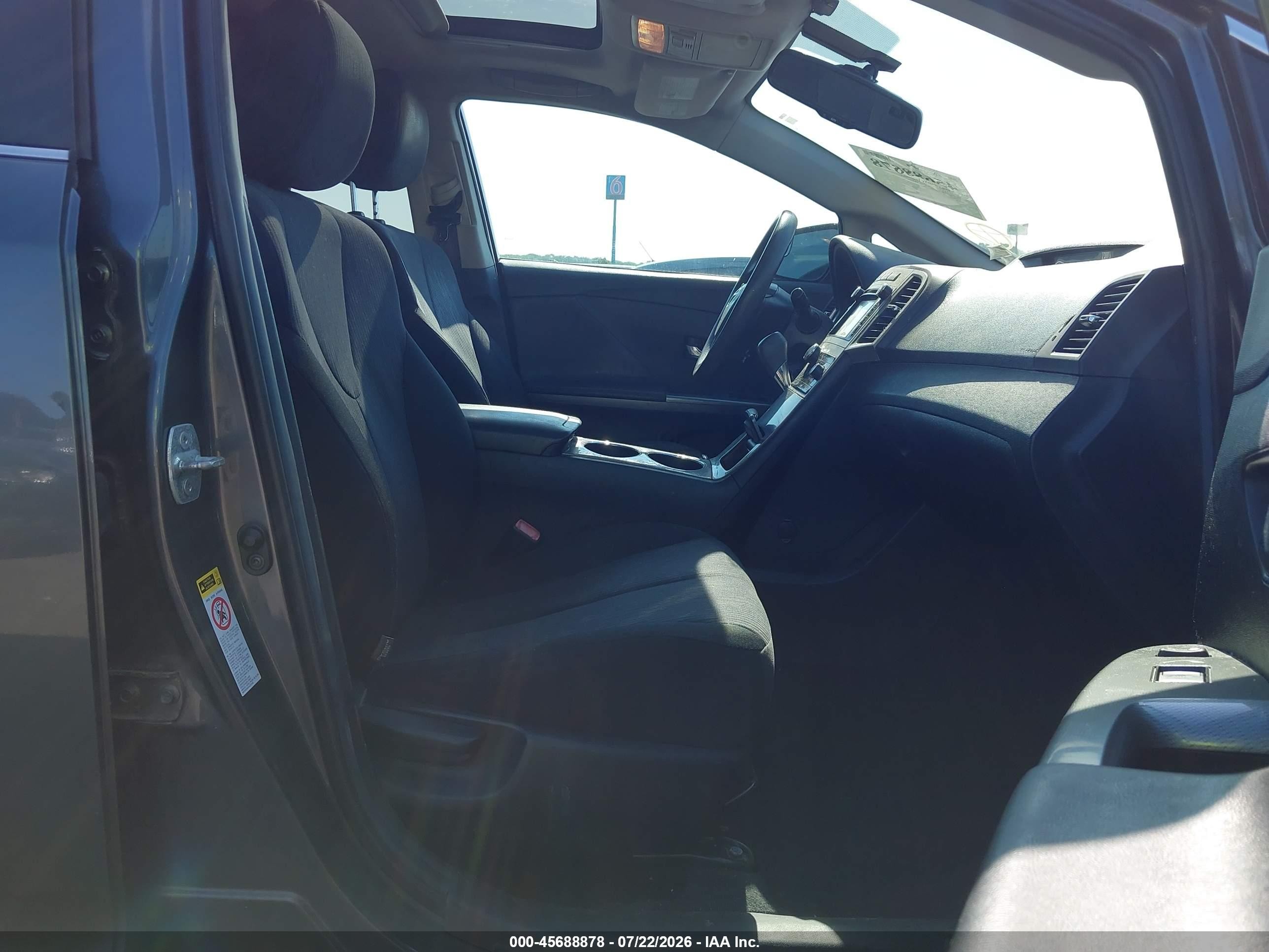 2013 Toyota Venza Le V6 Серый vin: 4T3ZK3BB6DU054079