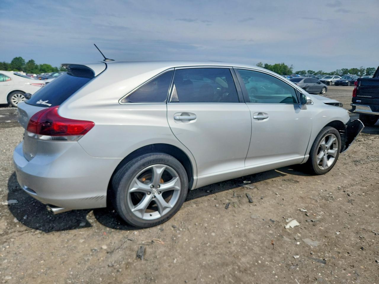 2013 Toyota Venza Xle Серебряный vin: 4T3ZK3BB6DU063378