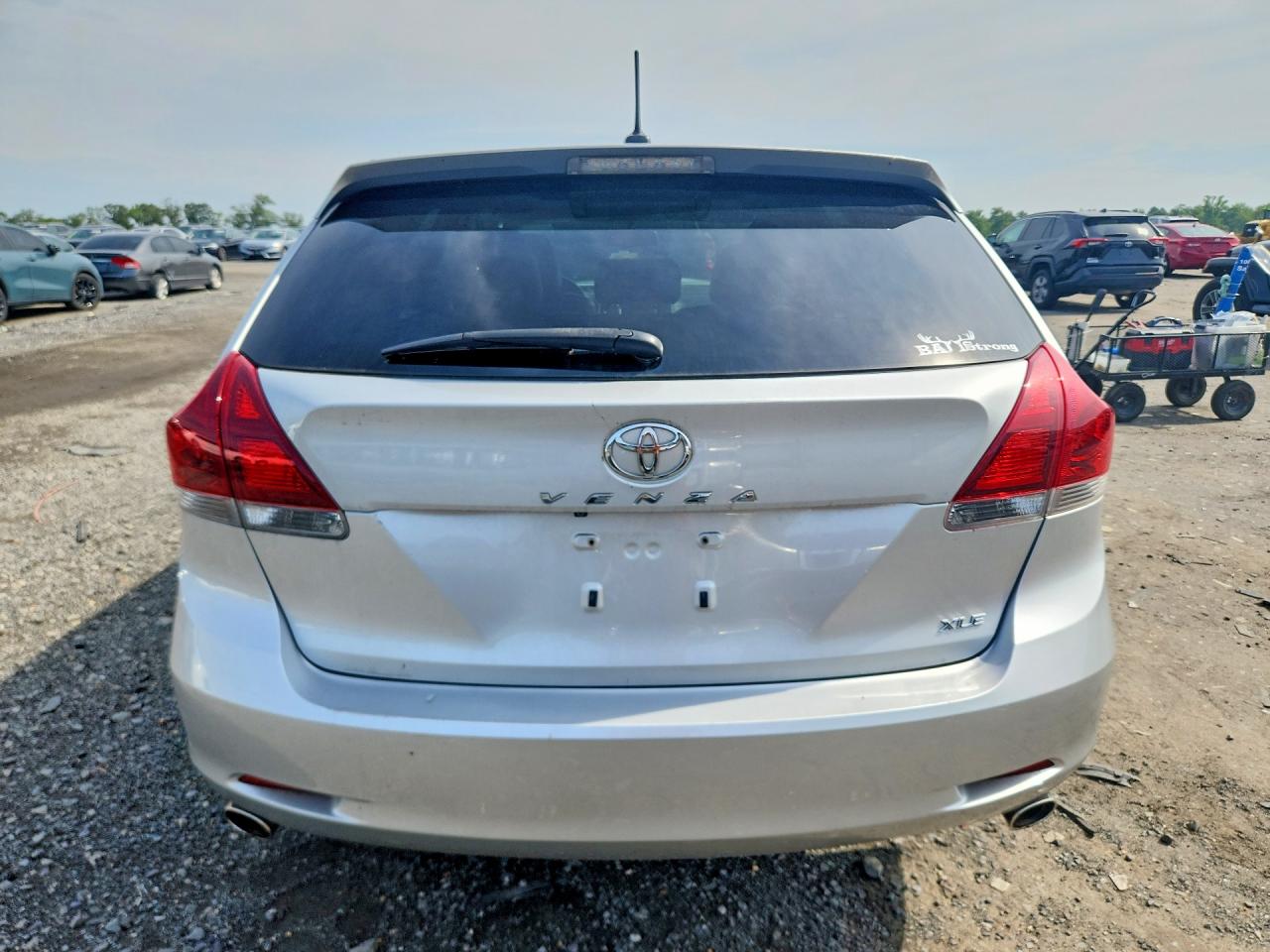 2013 Toyota Venza Xle Серебряный vin: 4T3ZK3BB6DU063378
