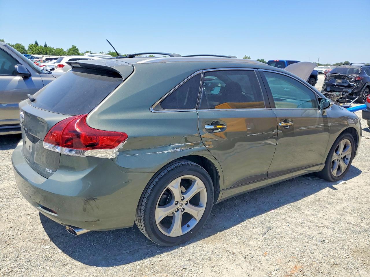 2014 Toyota Venza Xle Green vin: 4T3ZK3BB6EU067979